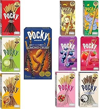 Amazon.com: Pocky Variety Pack (Japanese Snack Pocky Chocolate
