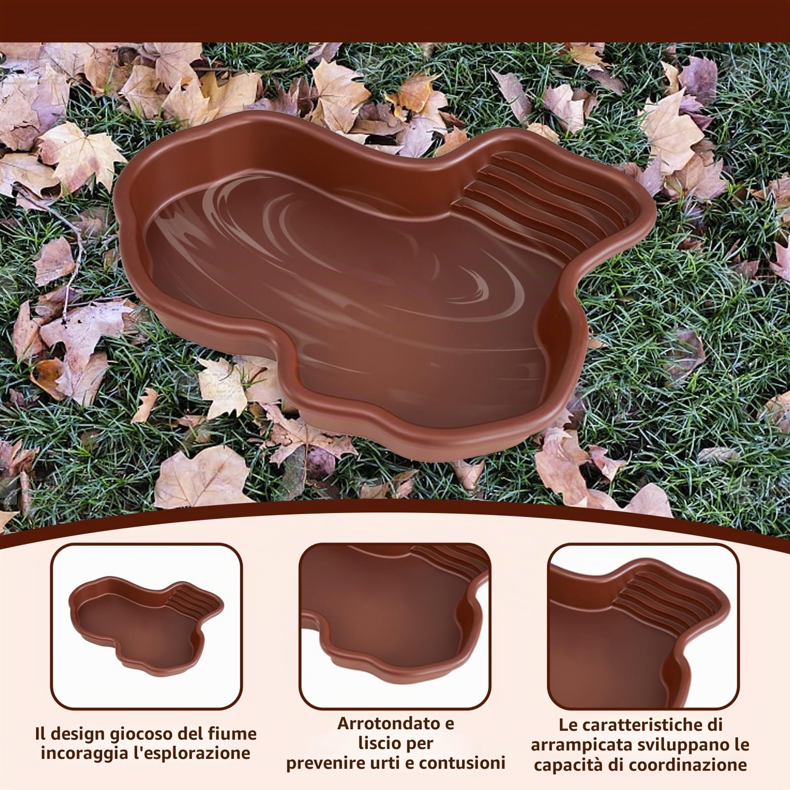 Vasca da bagno rettile, Ciotola per Tartarughe 31*25*5cm, Piscina da Bagno per Rettili, piscina per tartarughe di terra, Vasca da Bagno per Rettili per Tartarughe, Draghi Barbuti, Lucertole e Gechi