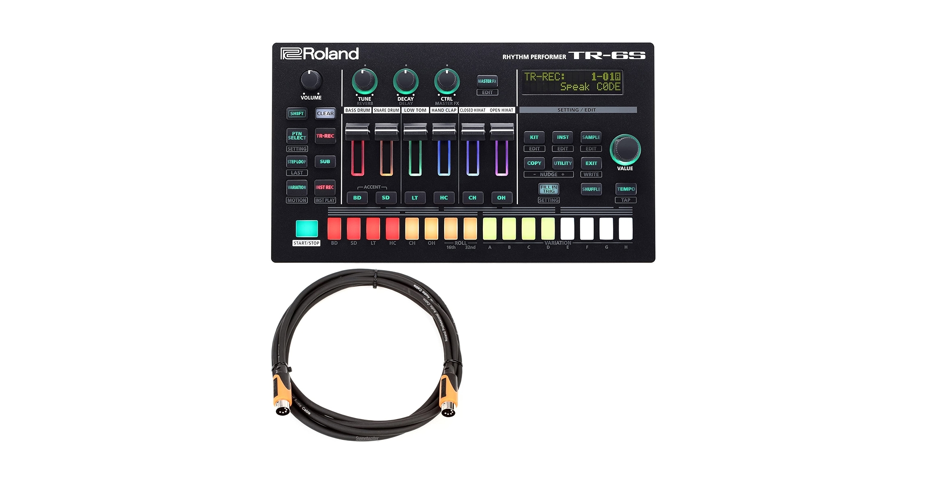 Amazon.com: Roland TR-6S Rhythm Performer Compact Drum