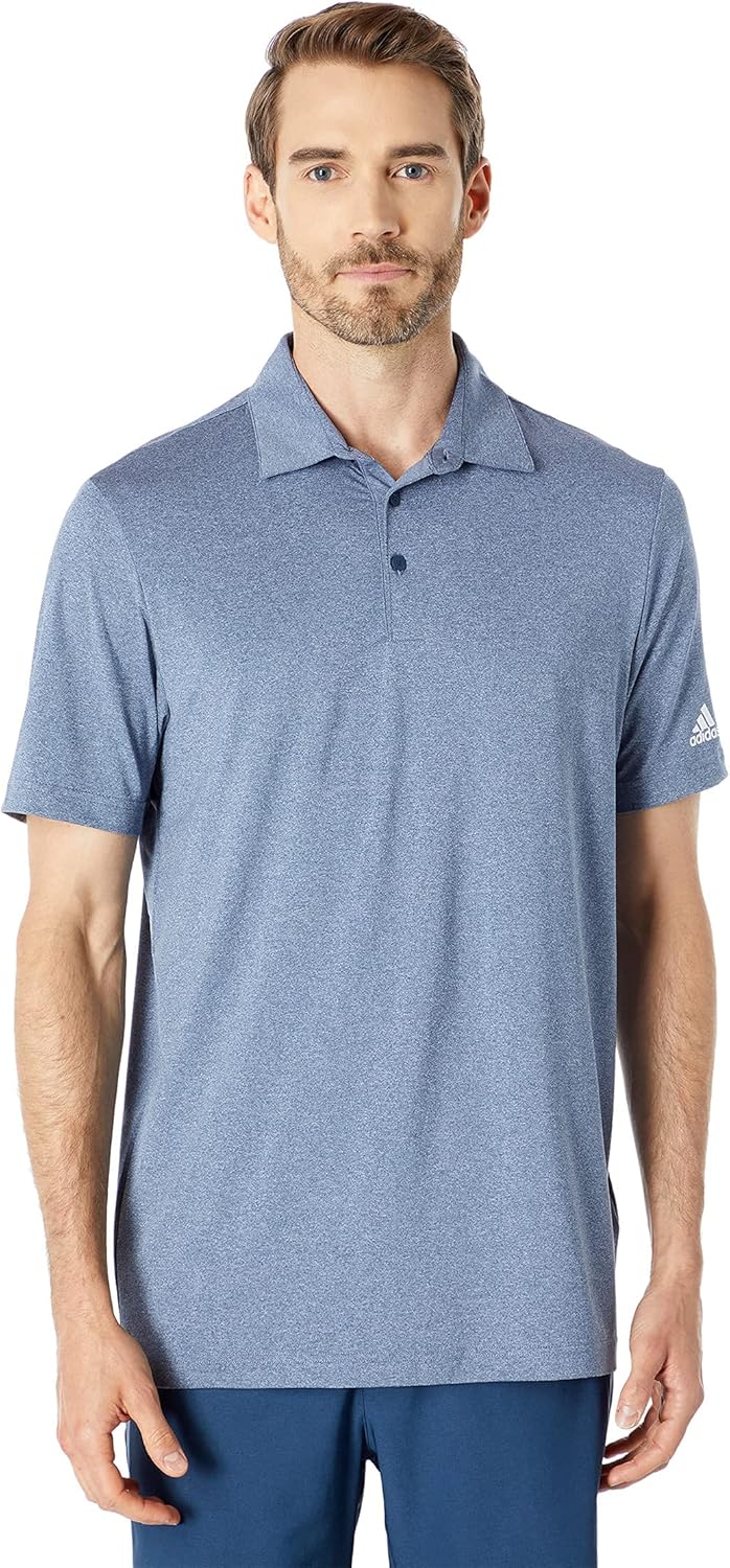 Adidas Mens Ultimate365 Pencil Stripe Polo Shirt
