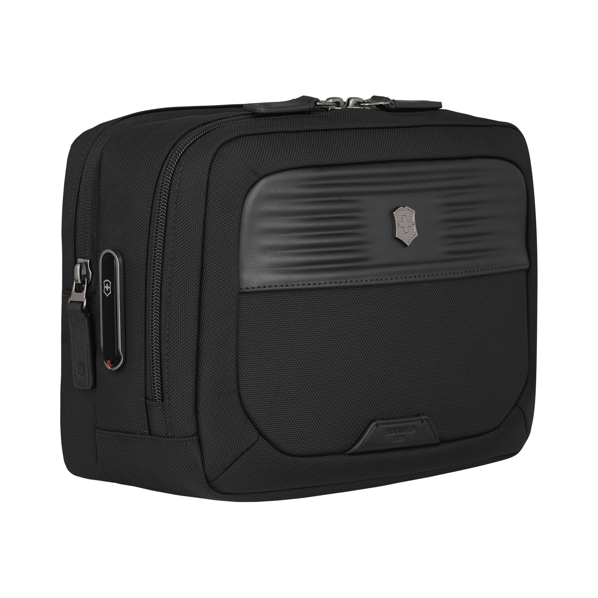 Victorinox Mythic Toiletry Bag, Kosmetiktasche, Kulturtasche mit Wasserdichtem Fach, Reise-Accessoire, Damen/Herren, Schwarz