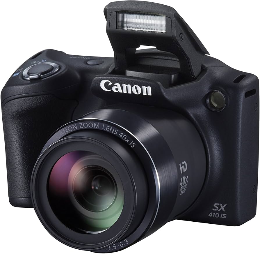 Amazon.com : Canon PowerShot SX410 is (Black) (Renewed