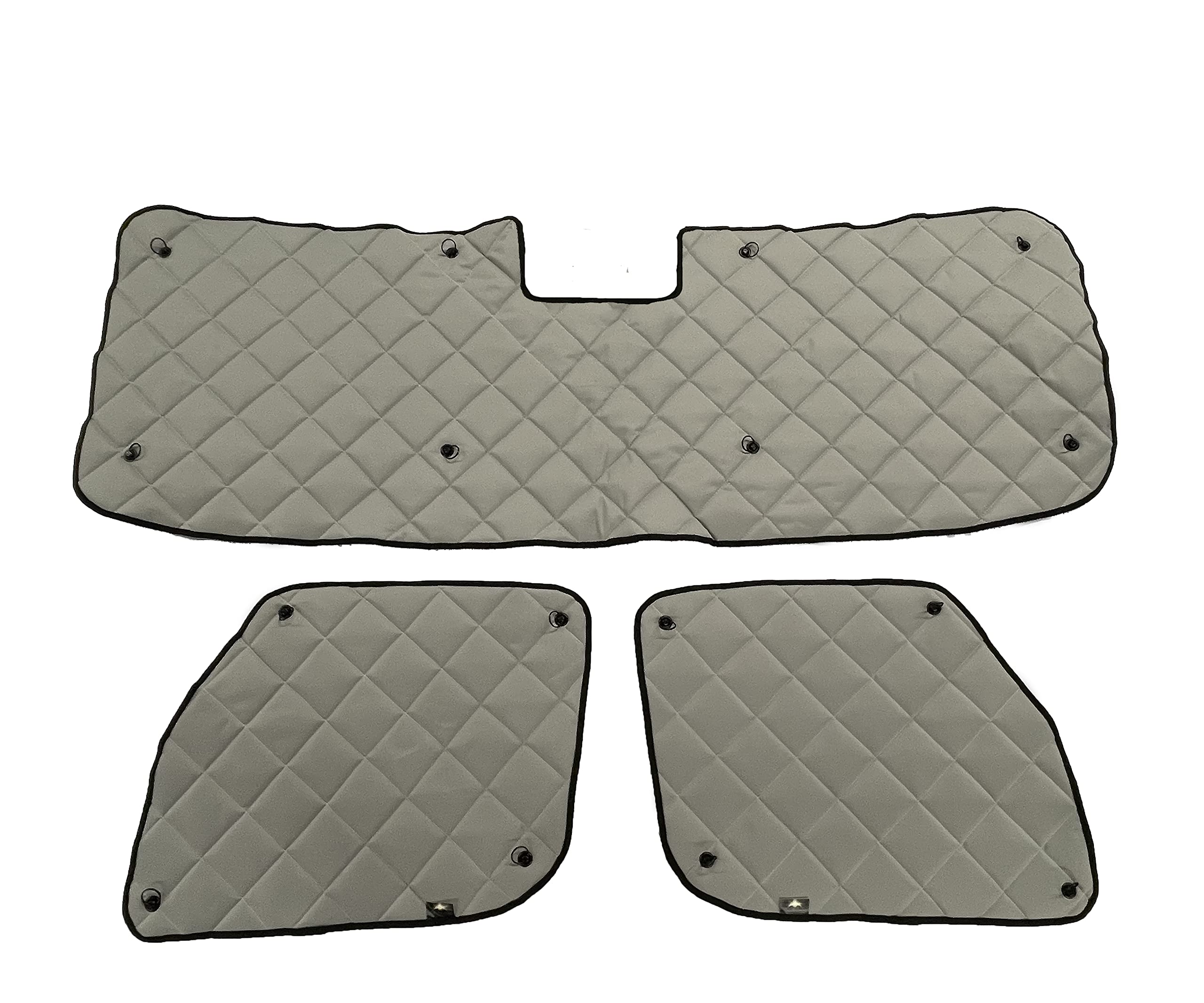 2018 + Freightliner Cascadia -ZenEclipse Blackout Insulated Interior Window Covers (with Detroit 5.0 Built in Module)