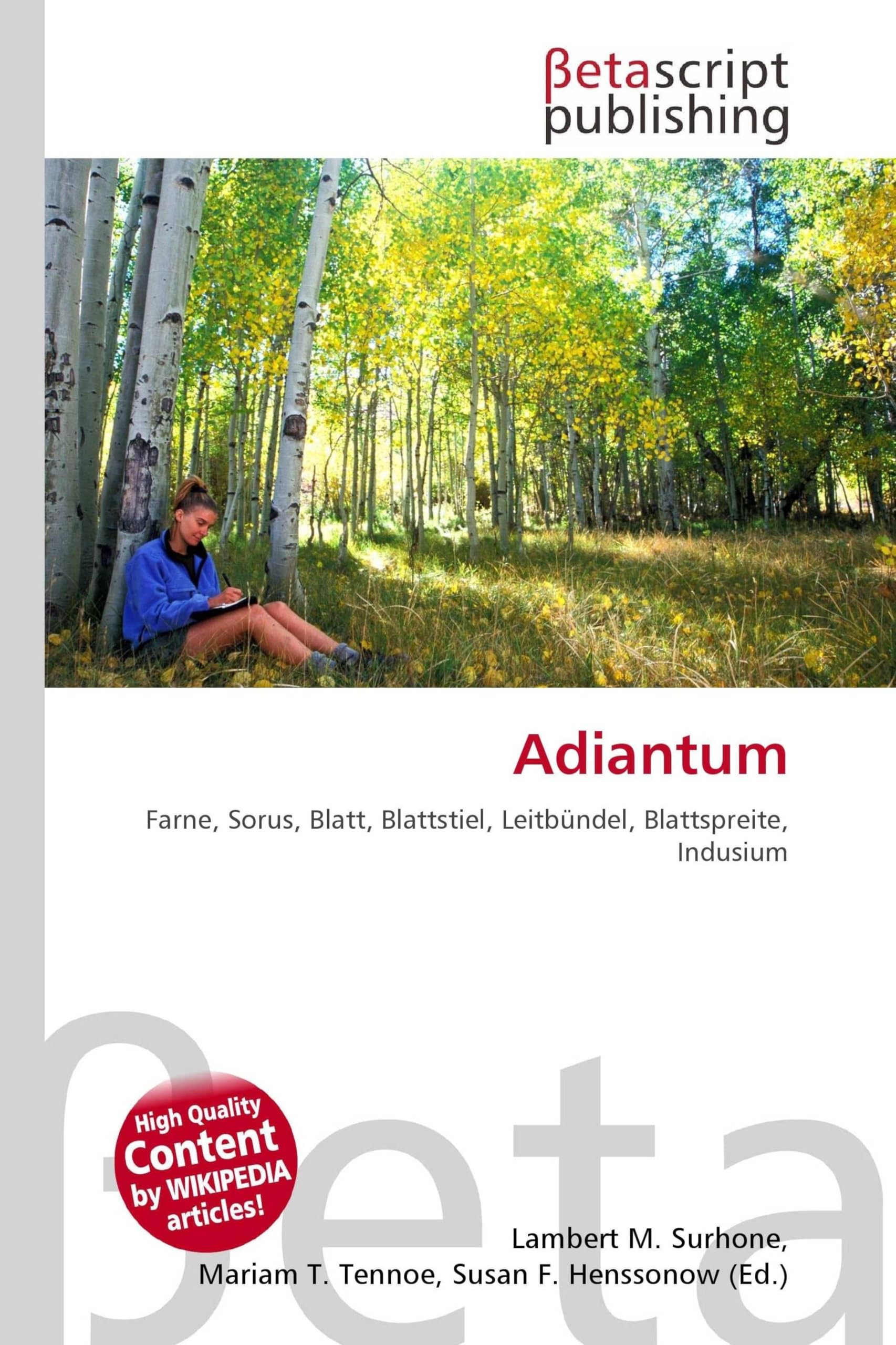 Adiantum: Farne, Sorus, Blatt, Blattstiel, Leitbündel, Blattspreite, Indusium