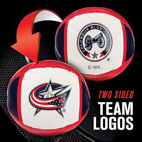 Vista 107 de Franklin Sports NHL Team - Juego de mini palos de hockey suaves – NHL Team de espuma suave Mini palo de hockey y pelota – Gran juguete para niños