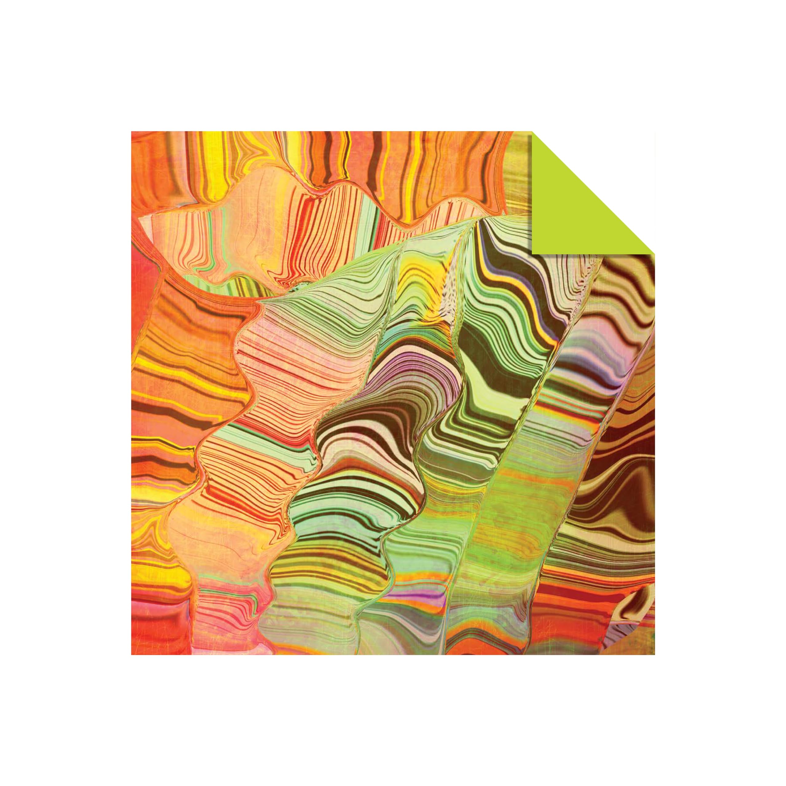 Origami Paper 500 sheets Marbled Patterns 4" (10 cm)