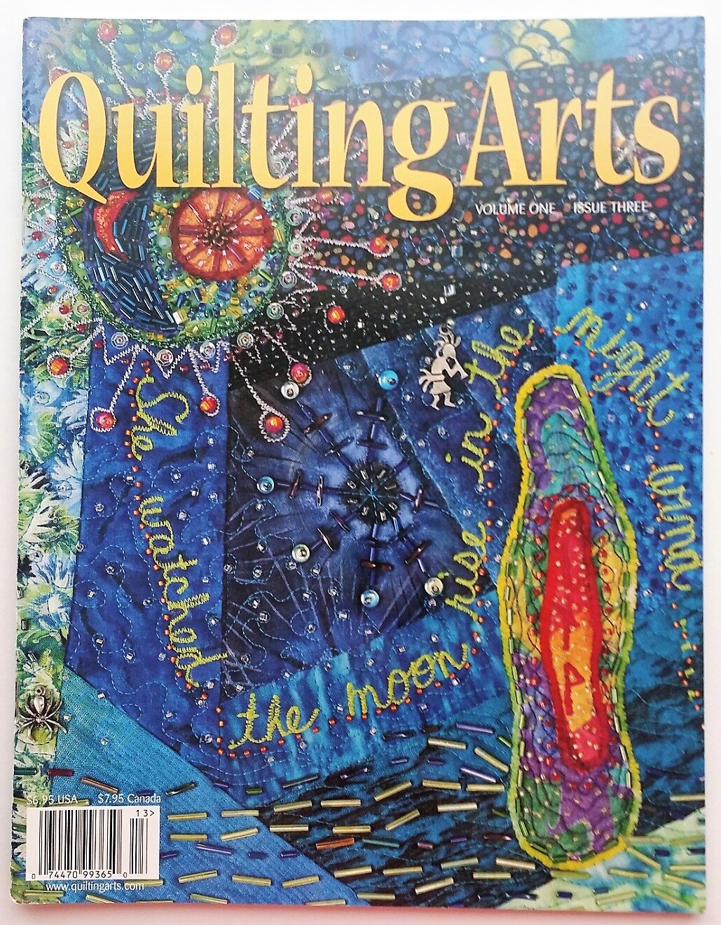 Quilting Arts Magazine (Vol. 1, No. 3) Patricia Chatham Bolton Amazon