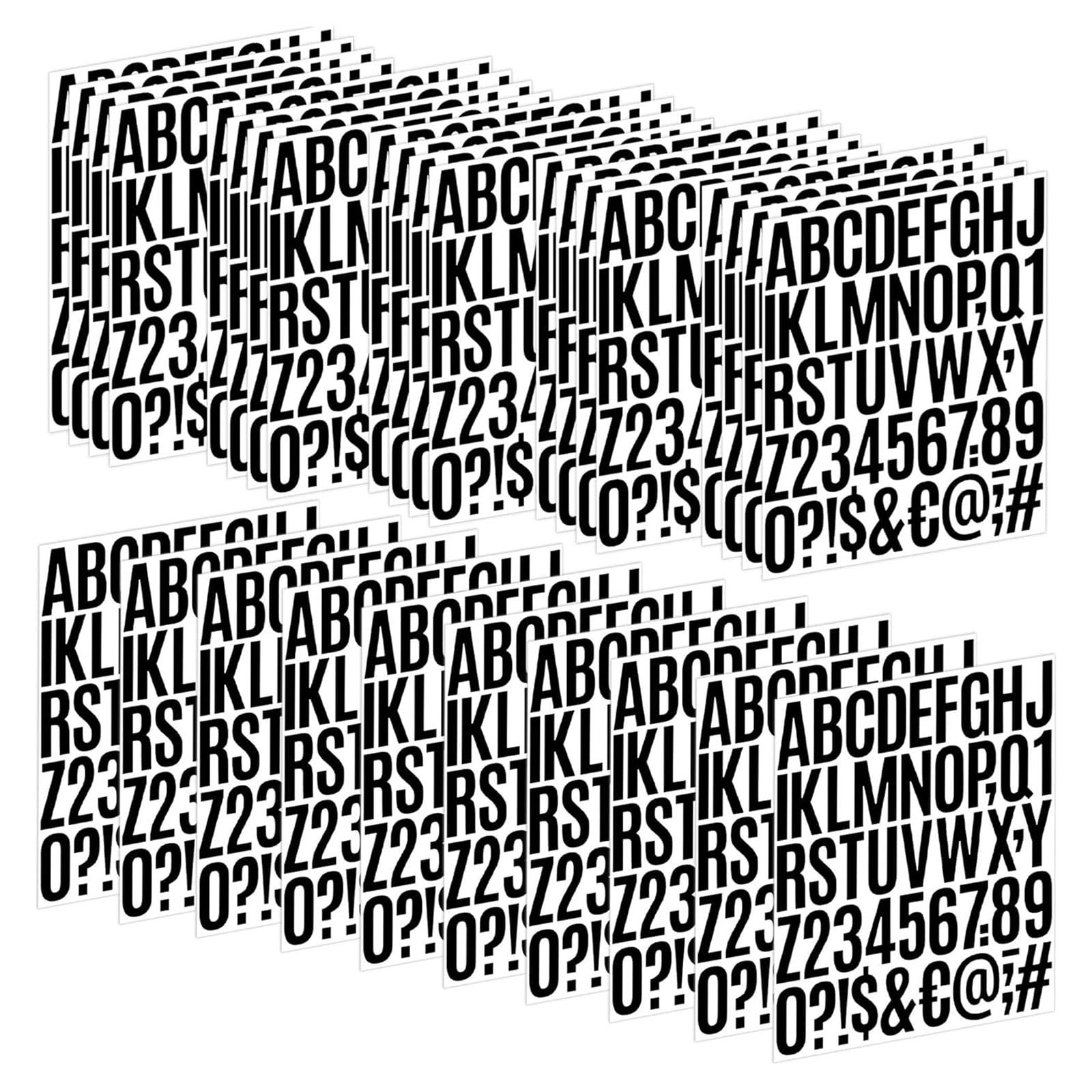 Xjdzineq 30Sheets Large Gold Letter Sticker Gold Glittering Letter Number for Scrapbooking Journal Notebook Photo Album Decorative