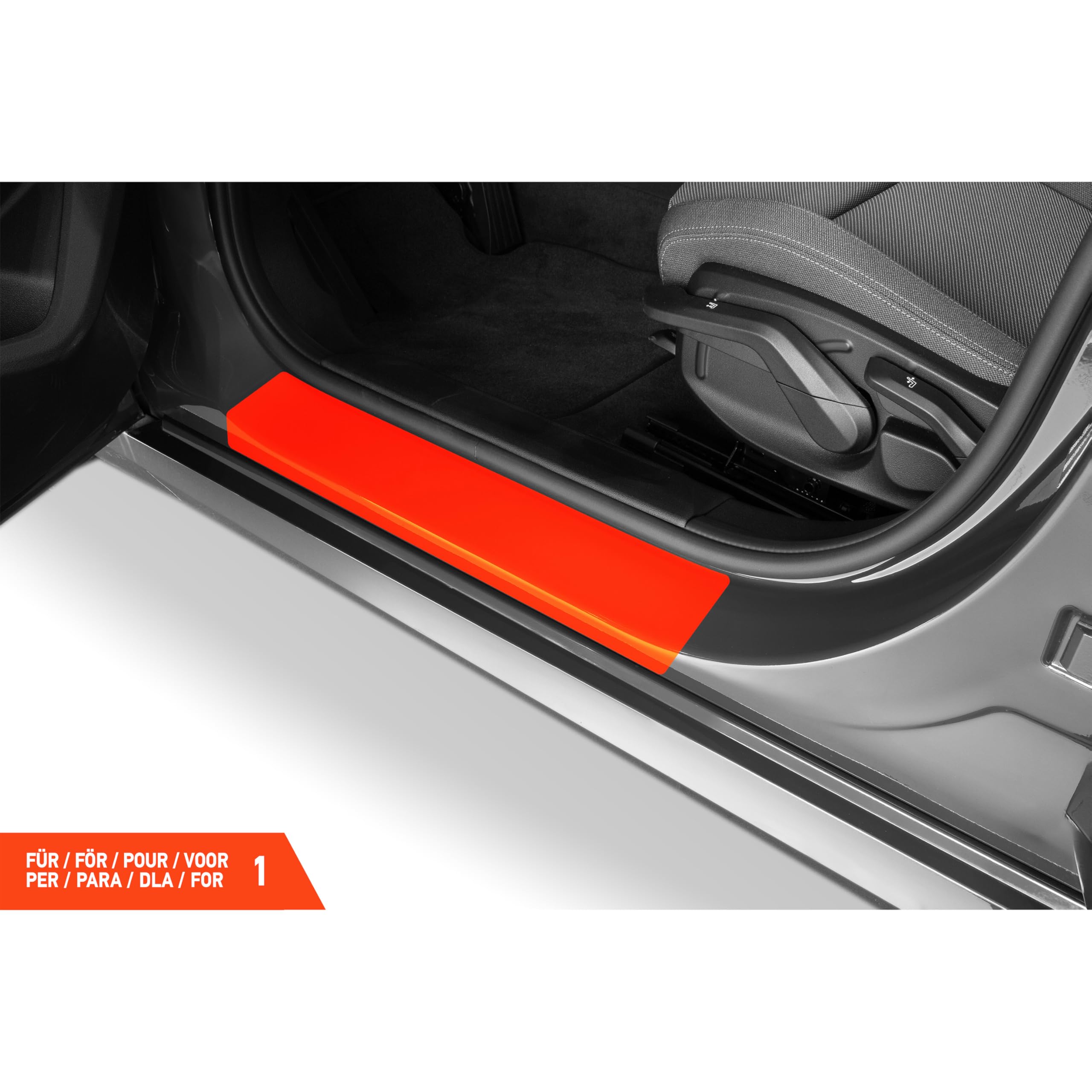 Luxshield Protection Seuil de Porte Voiture Carrosserie pour BMW Série 1 4 (IV) F70 I 2024-2026 - Accessoire pour Auto - Anti Rayure Stickers Transparent