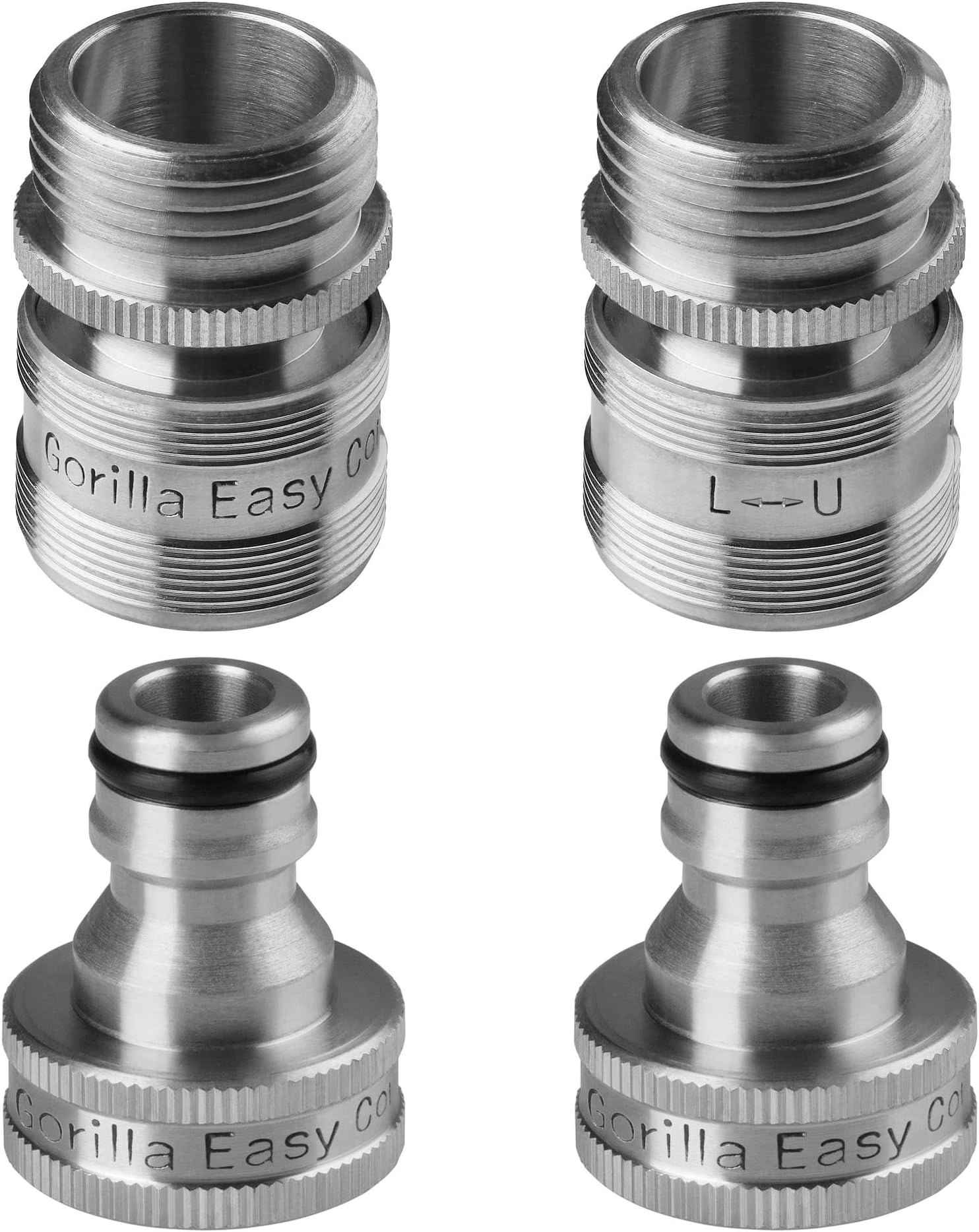 Amazon.com : GORILLA EASY CONNECT LOCKING Garden Hose Quick Connect ...