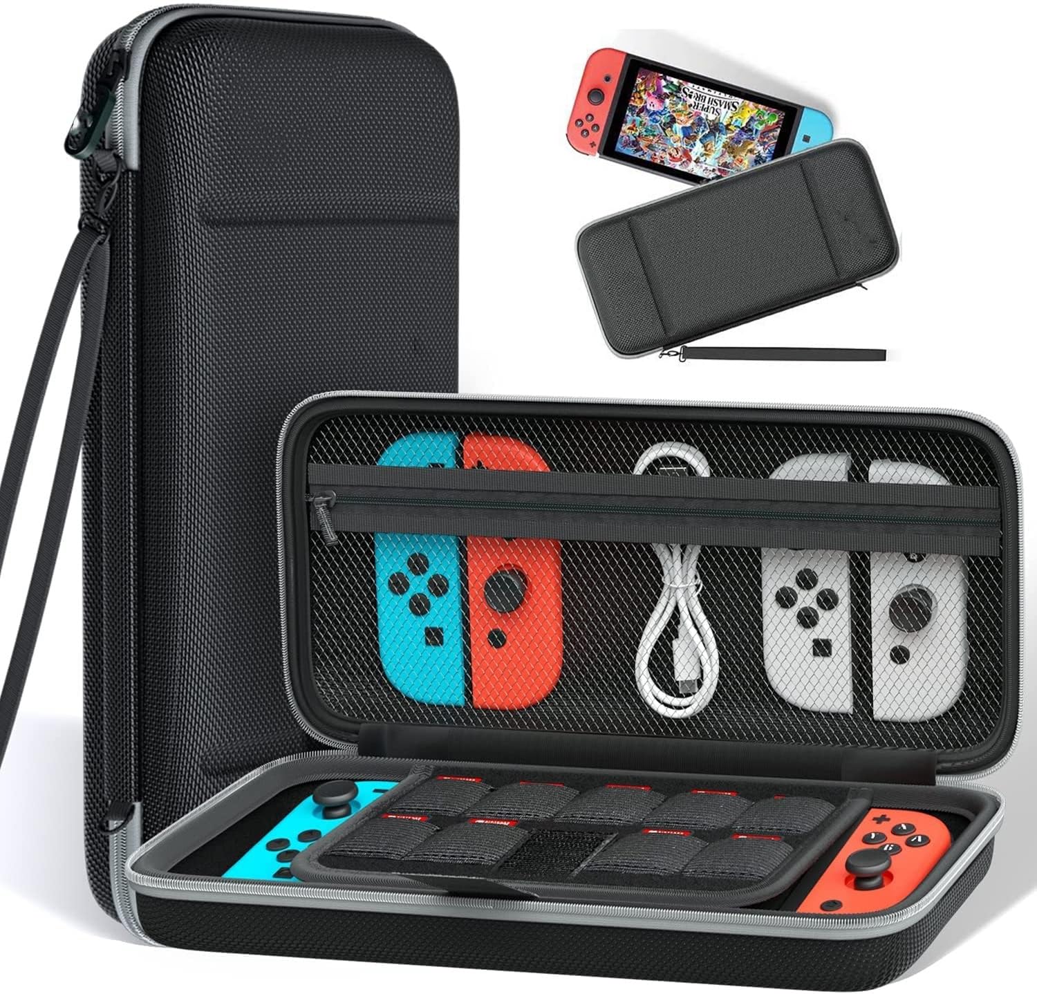 TMG Storage Carry Case Bag for Switch OLED Console , Travel Carry Case Bag with Game Storage Compatible for Nintendo Switch and New Switch OLED Console (B0CXDF7Q72) Amazon Price History, Amazon Price Tracker