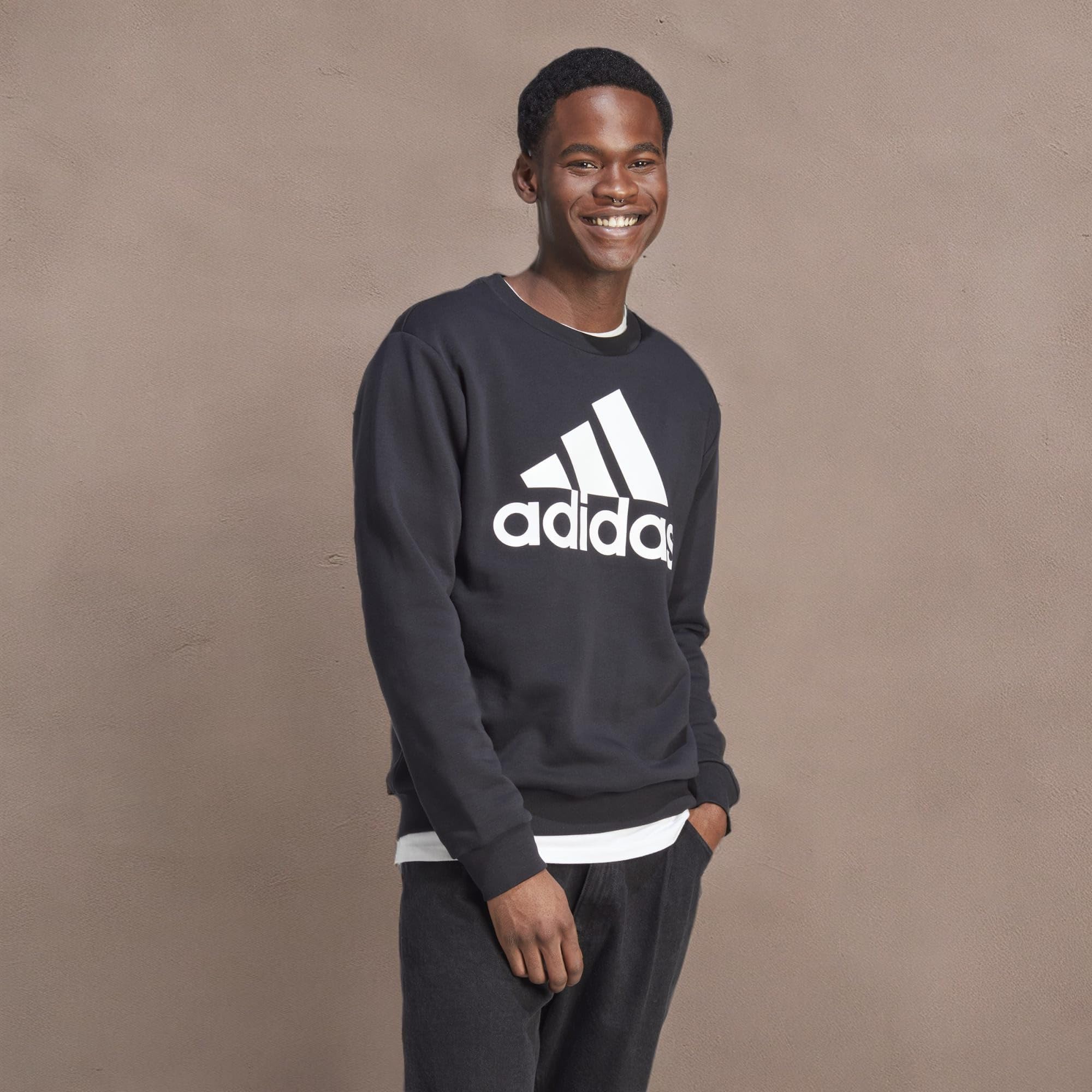 adidas Sudadera de Forro Polar Sudadera Hombre