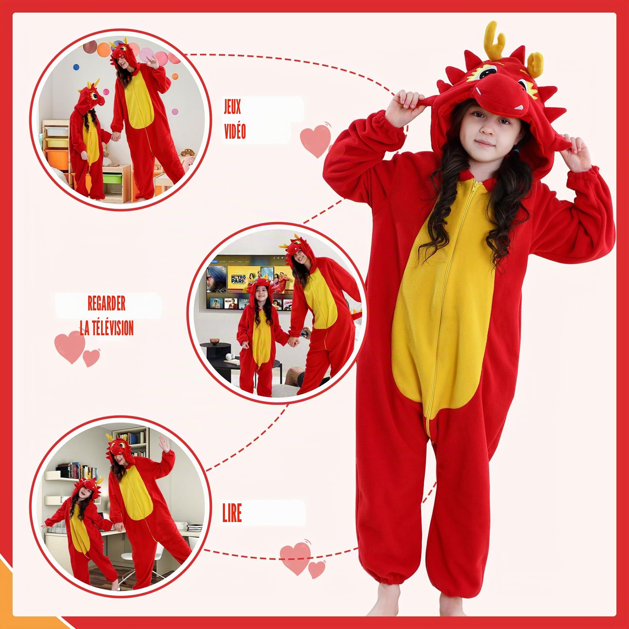 Parent-Enfant Grenouillère Famille Deguisement Halloween Combine