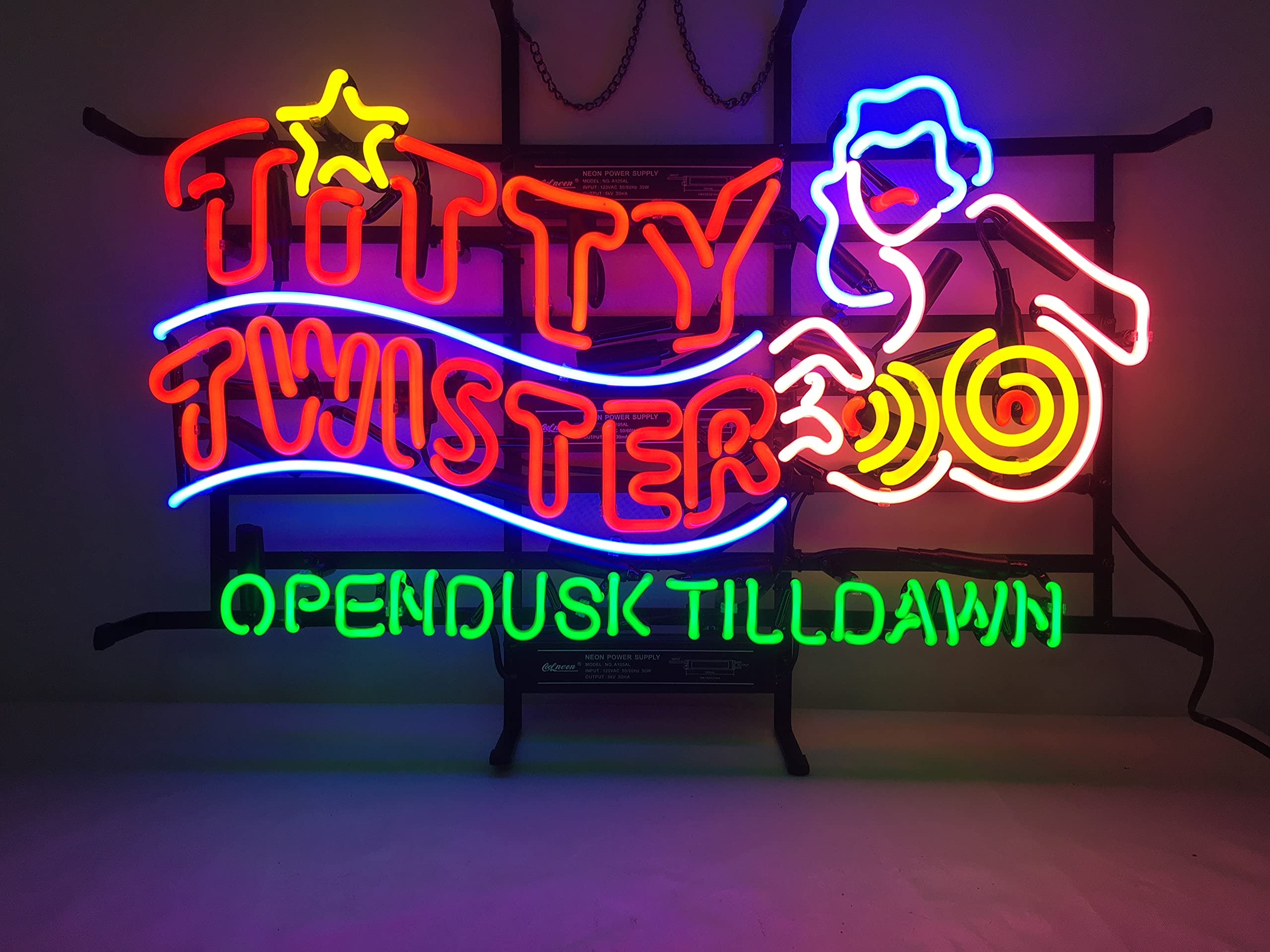 Amazon.co.jp: Neon Signs The Titty Twister バンパイア ビール