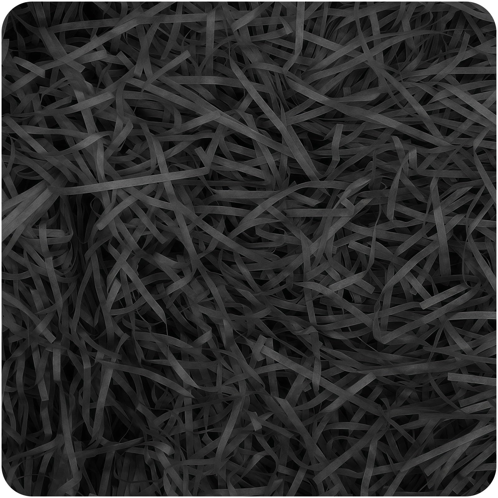 500g Black Shredded Tissue Paper for Gift Boxes Decoration,Black Empty Gift Box Shredded Paper for Hampers,Stuffing Filling Gifts Packaging Filler for Halloween,Xmas,Birthday DIY Gifts Decor