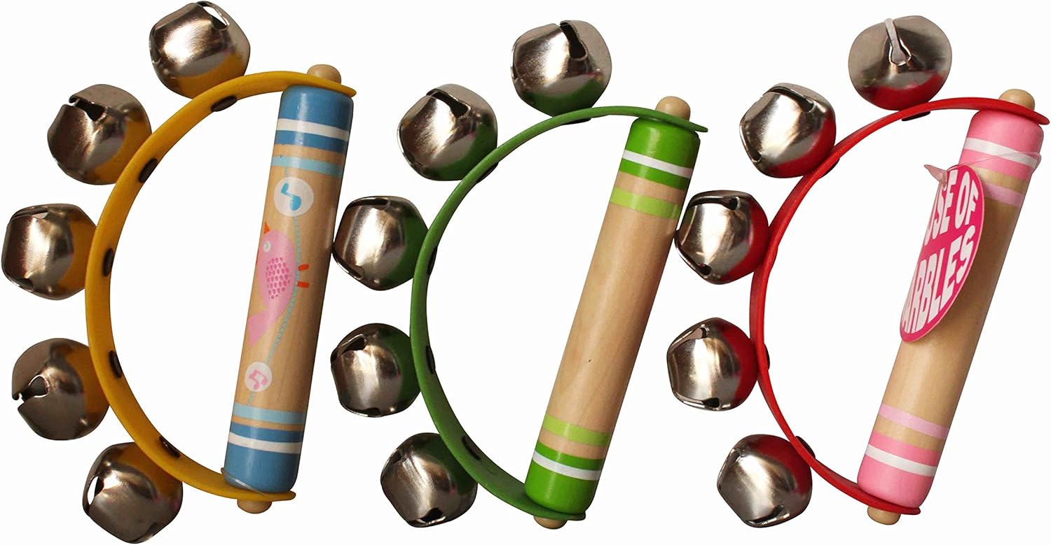 Wooden HandBell Amazon.co.uk Toys & Games