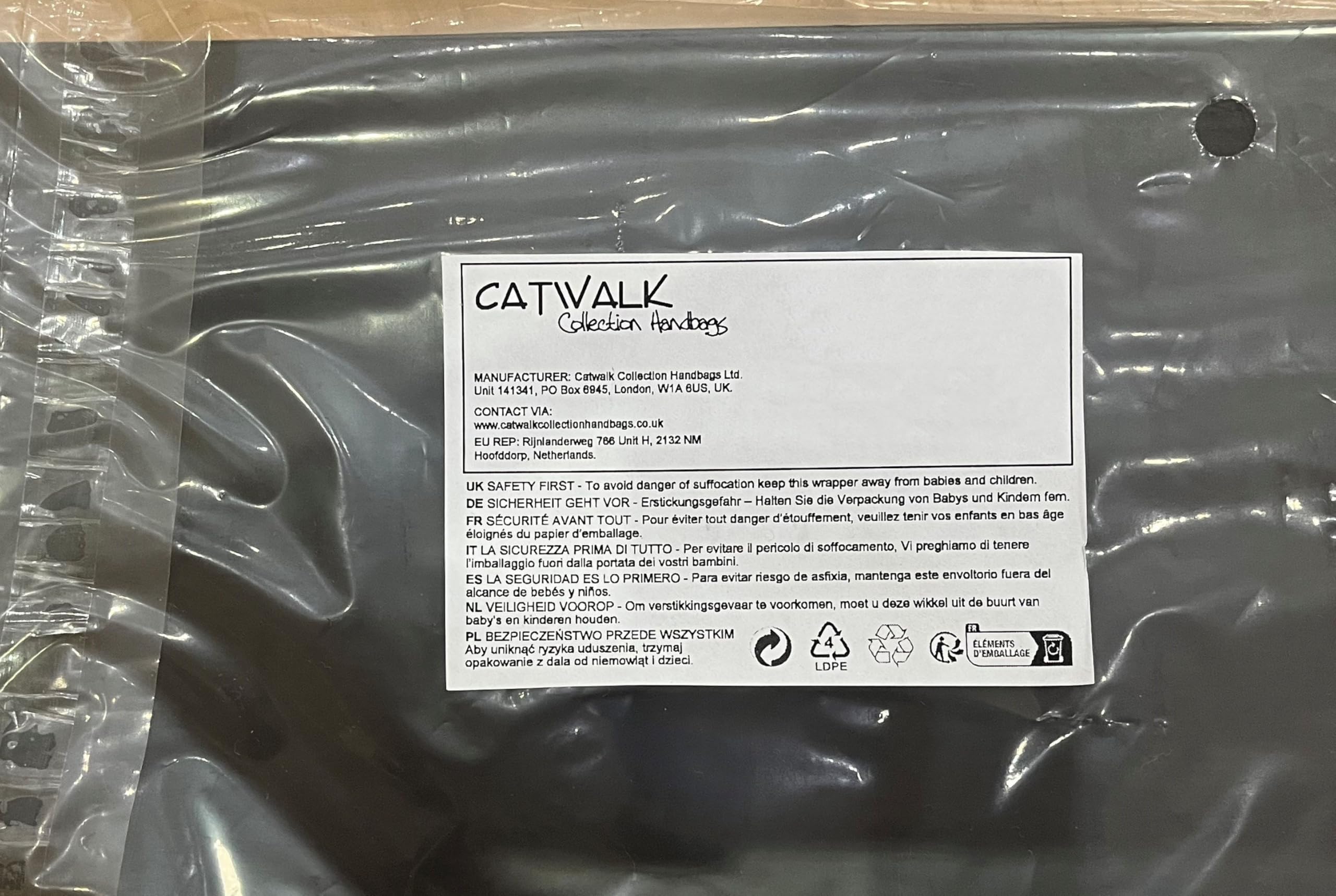 Catwalk Collection Handbags - Grande Portafoglio Donna in Pelle - Portamonete Per Smartphone e 20 Carte di Credito - RFID Protezione - Stella - Viola