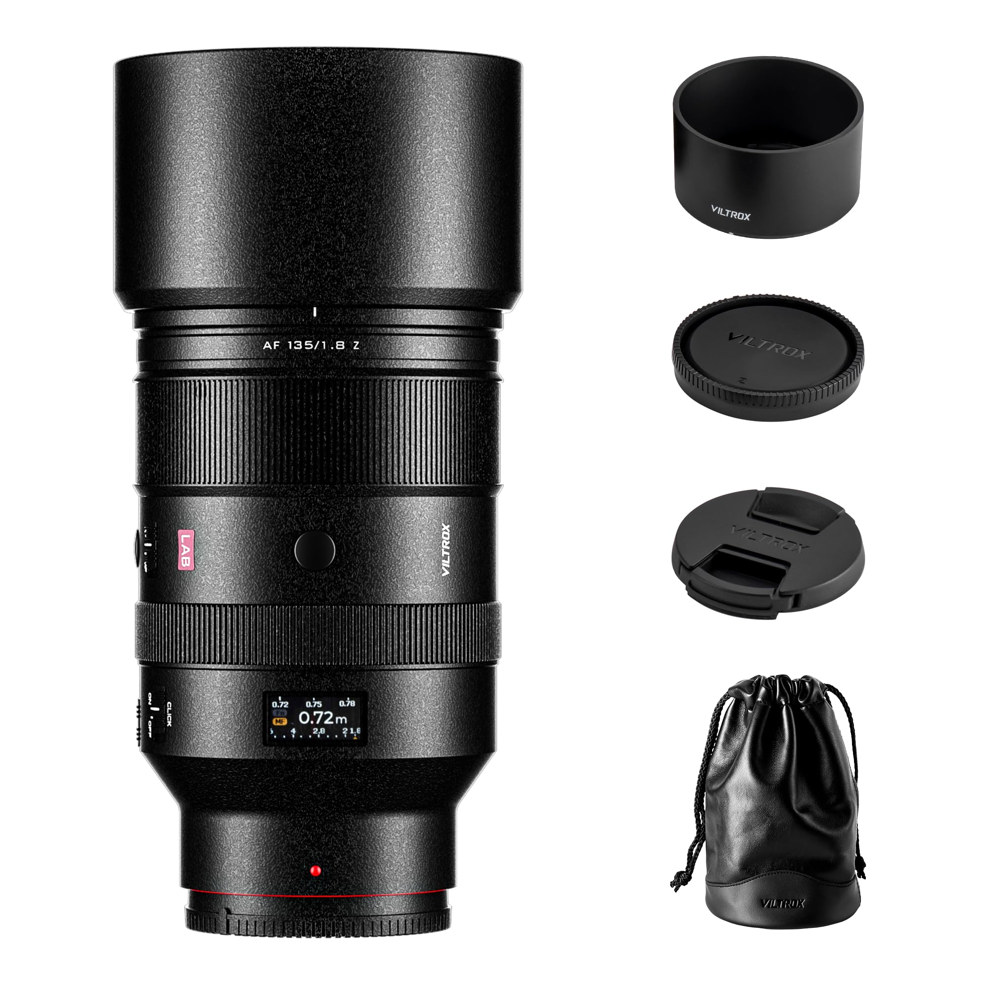 Amazon.co.jp: VILTROX 135mm f1.8 LAB Z オートフォーカスプライム