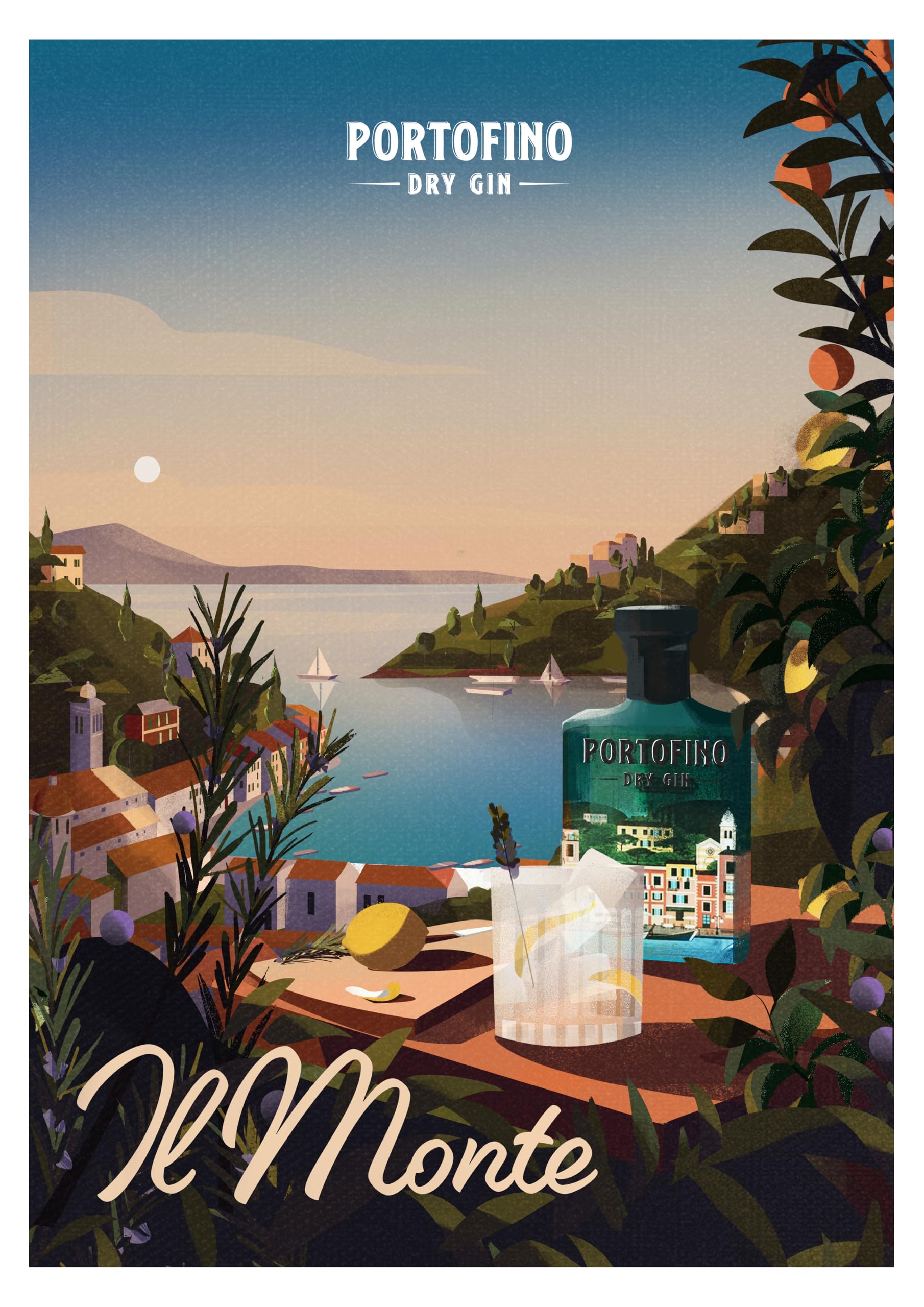 Portofino Dry Gin Panorama Bundle - 100 ml