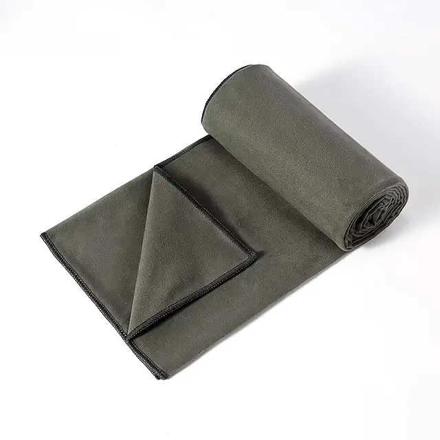 Amazon Basics Non-Slip Hot Yoga Towel - Sweat Absorbing & Quick-Drying