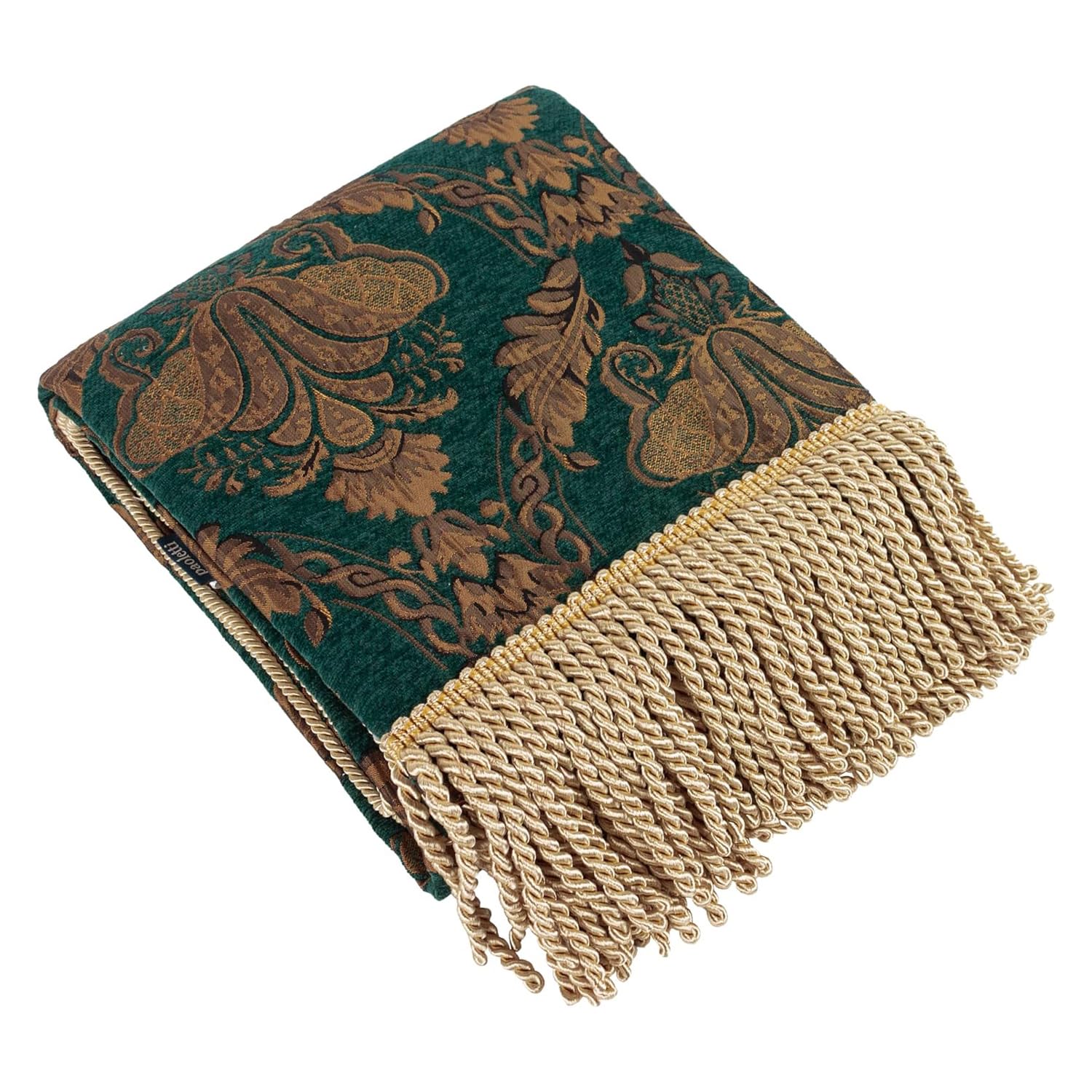 Paoletti - Throw - Chenille Style - Emerald