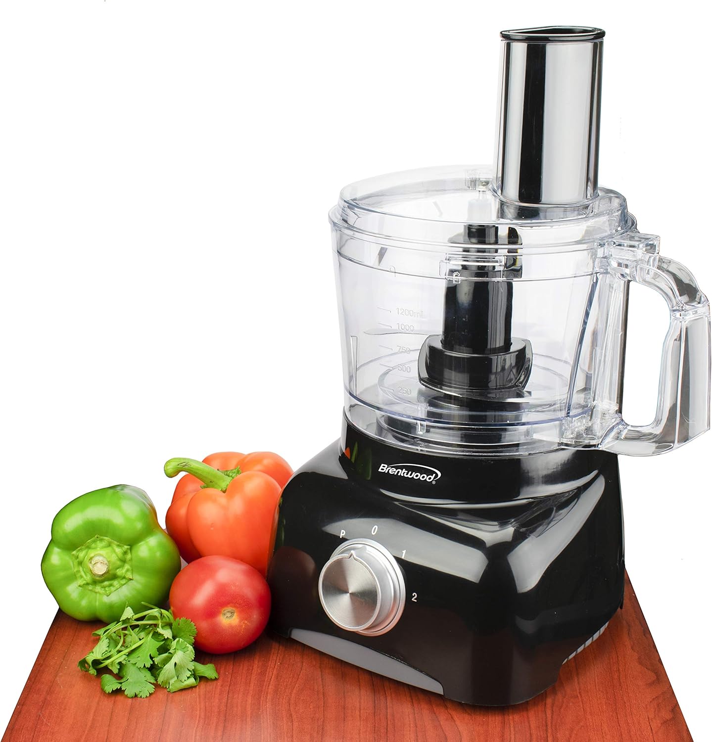 Brentwood 5-Cup Food Processor, Black (FP585BK)