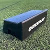 QUICKPLAY Adjustable Height Replay Defender with Dual Angle Replay Block Portable Modular Soccer Rebounder