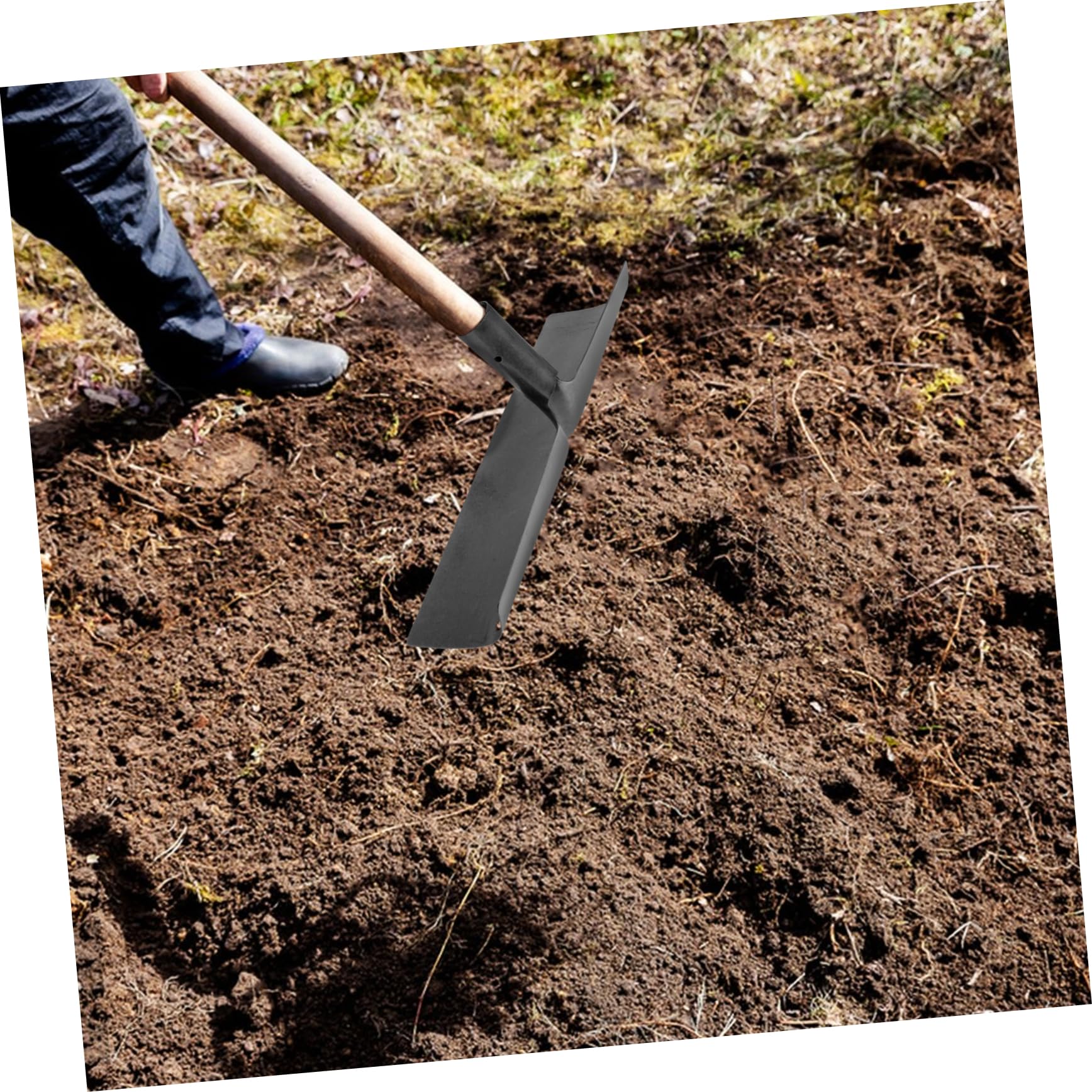 Besportble Pala De Limpieza Multifuncional para EstiéRcol De Aves De Corral Rastrillo De Metal para JardíN con Cabeza Ancha para Gallinero Y Granja 15.4 Pulgadas