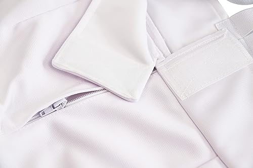 Miniatura 5 de LEONARK Pantalones de esgrima, chaqueta chaleco chaleco para sable de espada de papel de aluminio, traje de uniforme de esgrima unisex