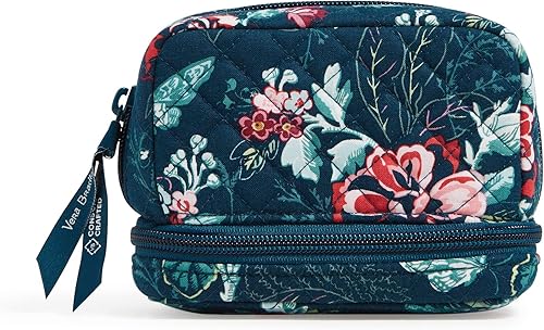 Miniatura 1 de Vera Bradley Organizador de pastillas de lujo de algodón para mujer