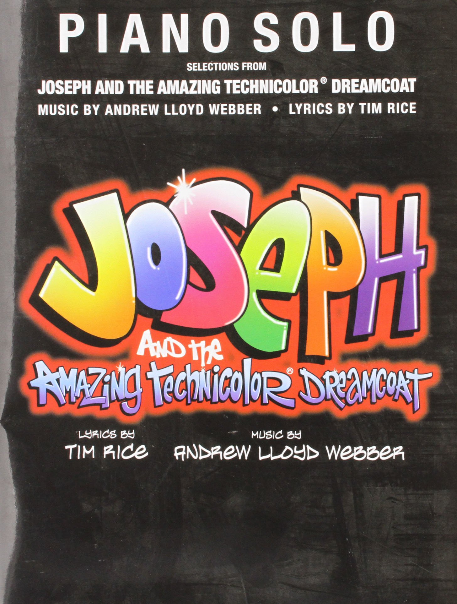 Joseph and The Amazing Technicolor Dreamcoat. Piano Solo.