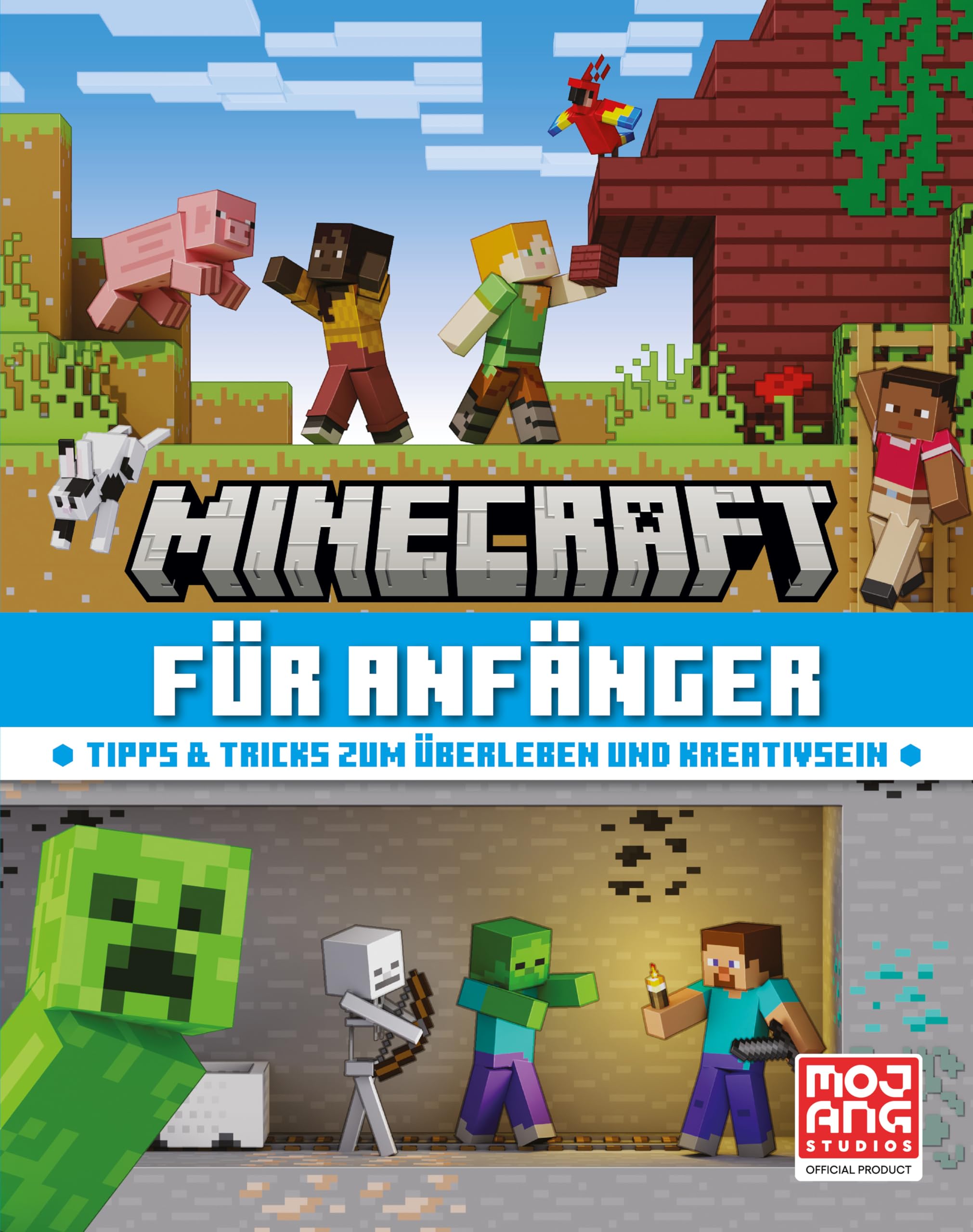 Minecraft + Buch + Einsteigerleitfaden: Schritt-für-Schritt-Einstieg in Minecraft