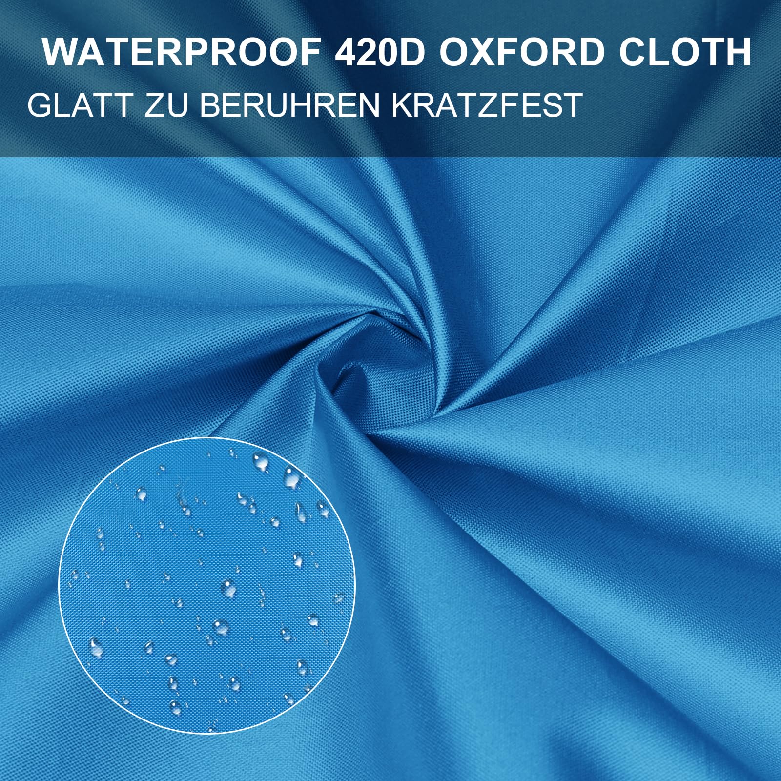 Rangement Pour Papier Cadeau, Tissu Oxford 600D, 90x30x12cm, Poches