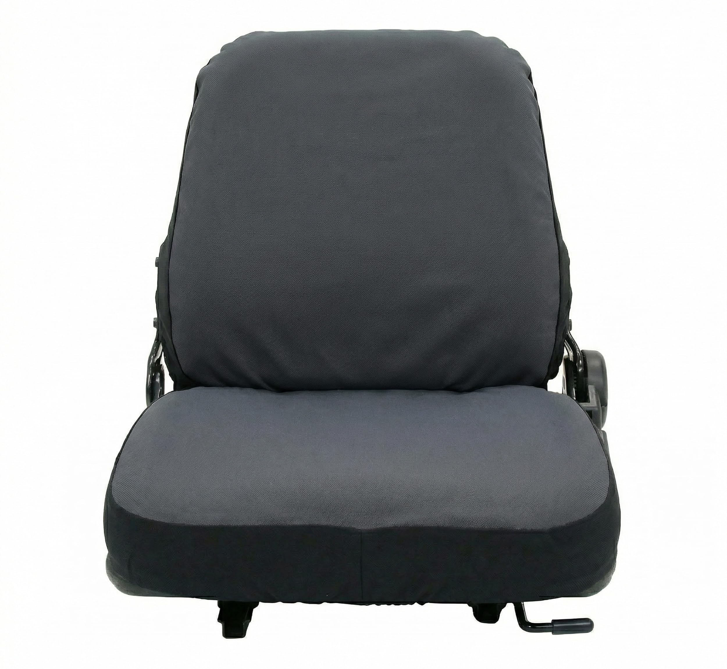 Auto Accessori Lupex - LS33 Housse de siège universelle - Assise et dossier doux combinés, coutures renforcées, protection et confort pour sièges agricoles (gris en tissu)