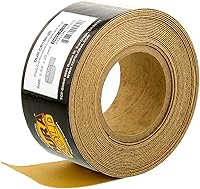 Vista 7 de Dura-Gold Papel de lija Longboard PSA 40 grano dorado premium, rollo de 10 yardas, 2-3/4" de ancho, autoadhesivo con respaldo pegajoso, rollo