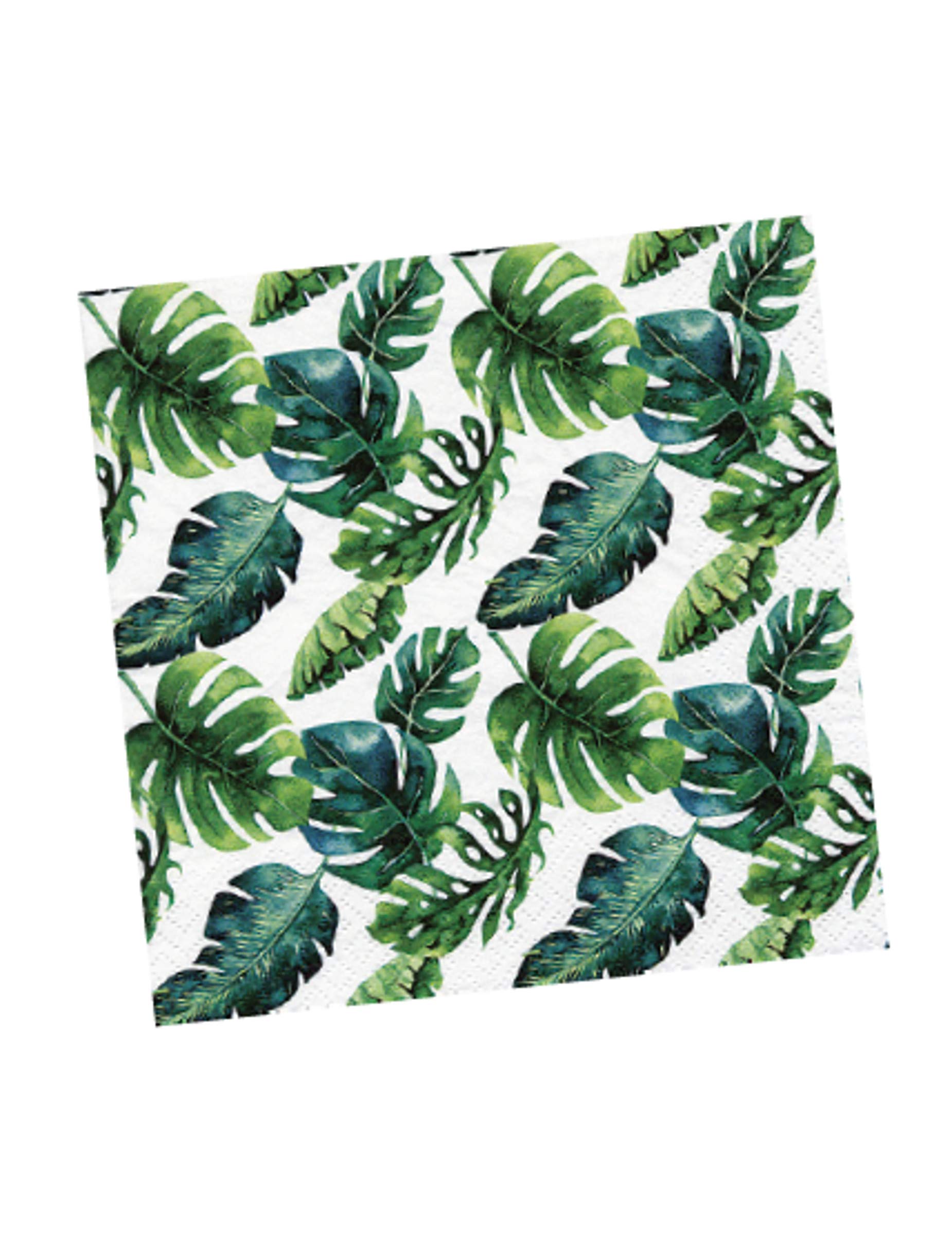 Anniversary House Tiflair Dense Jungle Leaves Lunch Napkins 3 ply