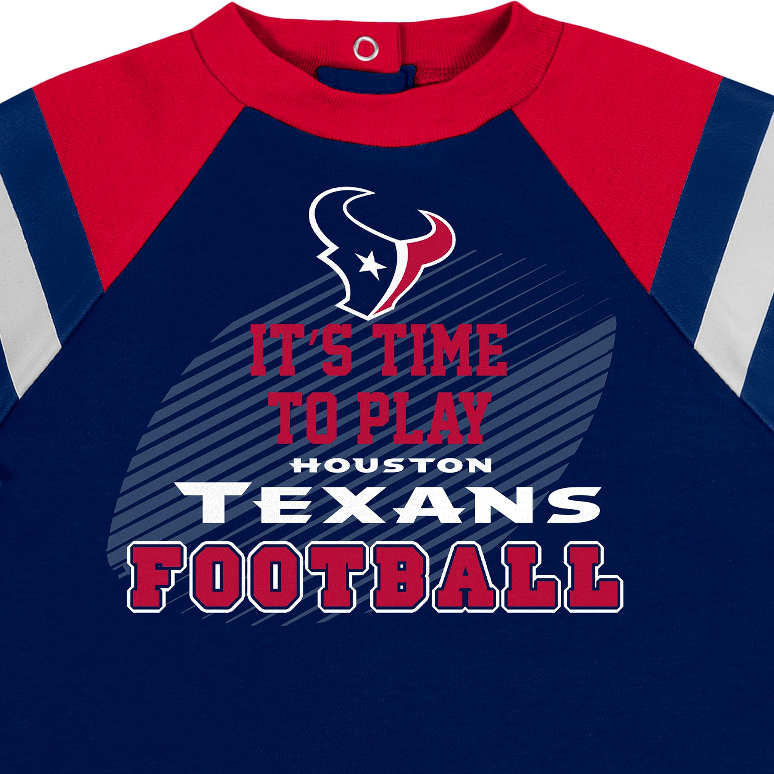 Gerber Nfl Team Footed Sleep And Play Nfl Team Footed Sleep and Play Unisex - Bimbi 0-24 (Pacco da 1)