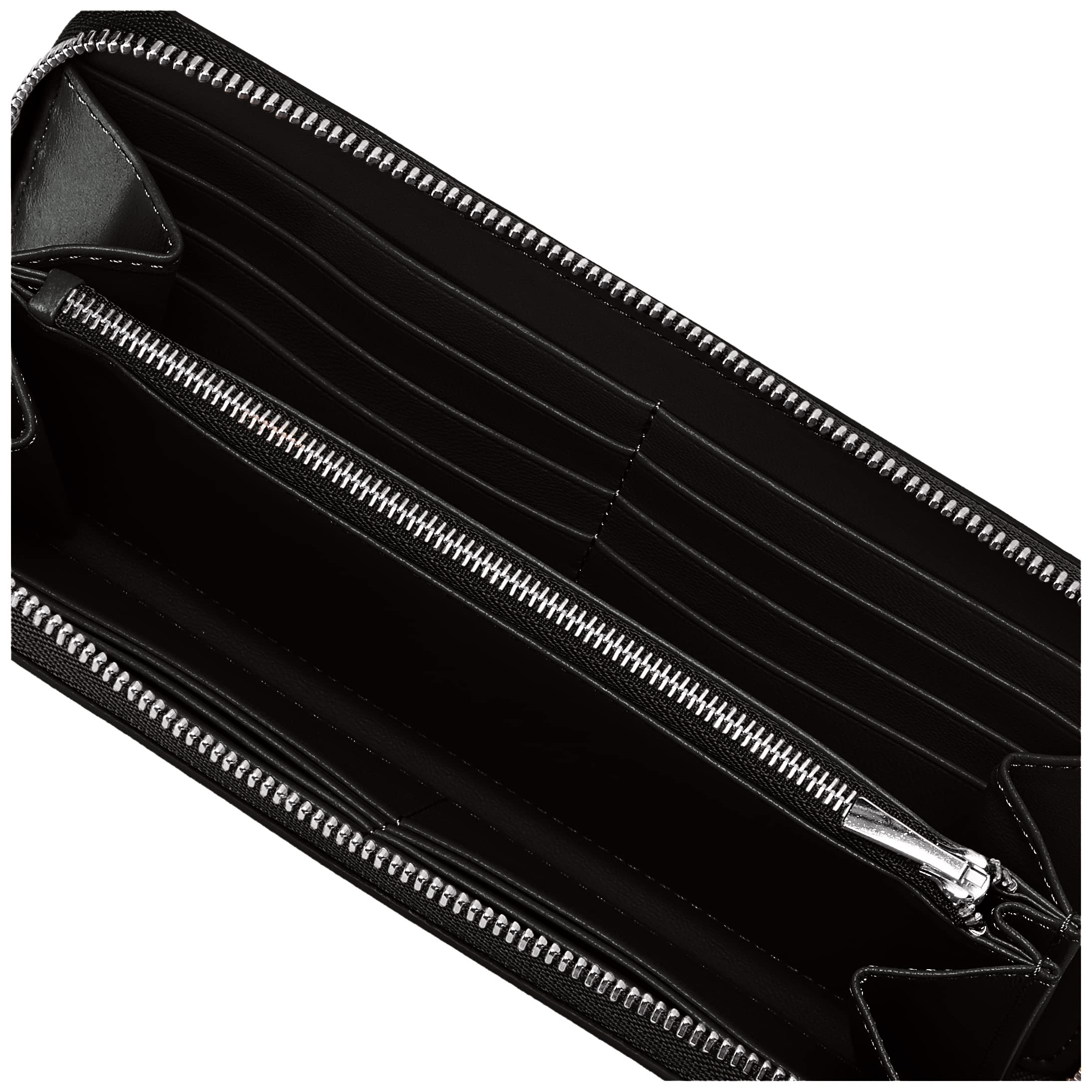 J&M Davidson SZAW0XXSCXX999S Long Wallet Black, Black, フリー 