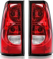 Vista 10 de Conjunto de luces traseras compatibles con Chevy Silverado 1500 2500 3500 de 2003 2004 2005 2006, lámparas de freno traseras de repuesto