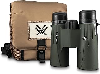 Optics Viper HD Roof Prism Binoculars 10x42, Green, V201