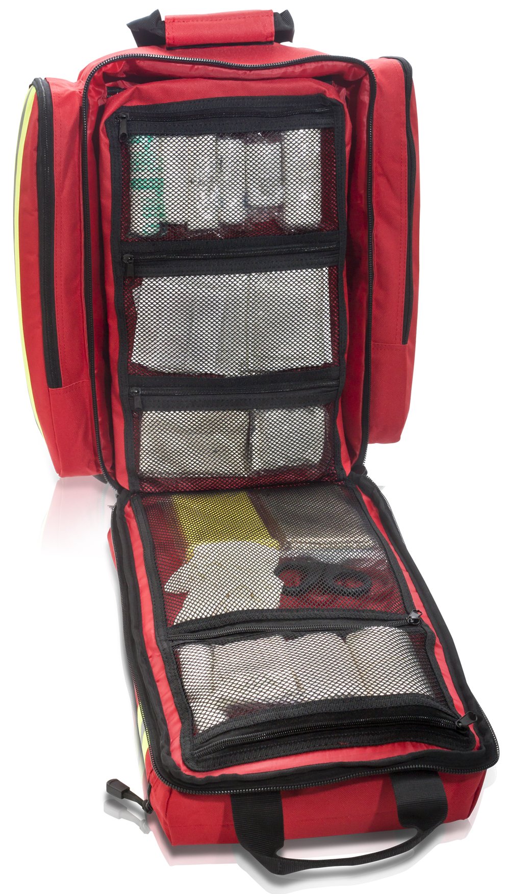 Elite Bags, Sac de secours, Grand sac à dos d’intervention, Rouge