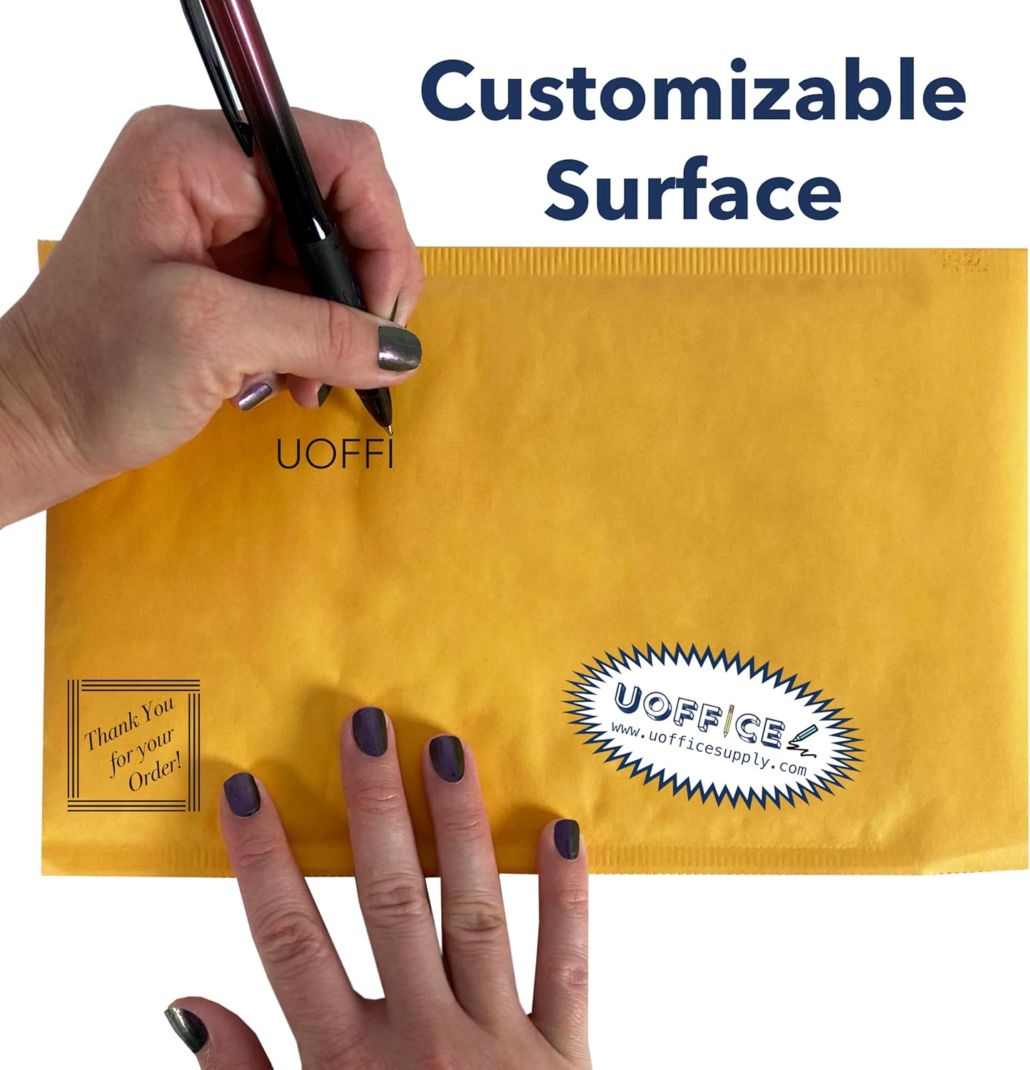 Kraft bubble mailers, 100 pcs small padded envelopes #0-6" x 10", Kraft bubble mailer, Protective mailer, Padded shipping envelopes