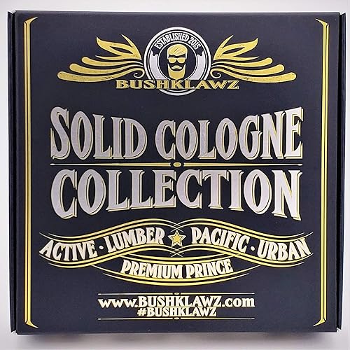 Miniatura 3 de Premium Prince - Juego de regalo de colonia sólida de 1 oz, sin alcohol, concentrado natural, tamaño completo, latas aptas para viajes, fragancia