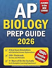 AP BIOLOGY Prep Guide: Master Concepts Quickly & Cut Study Stress with Full-Length Practice Exam Simulations | Excel Effortlessly in Biology & Achieve the Dream Score of 5 You Deserve – Confidently!