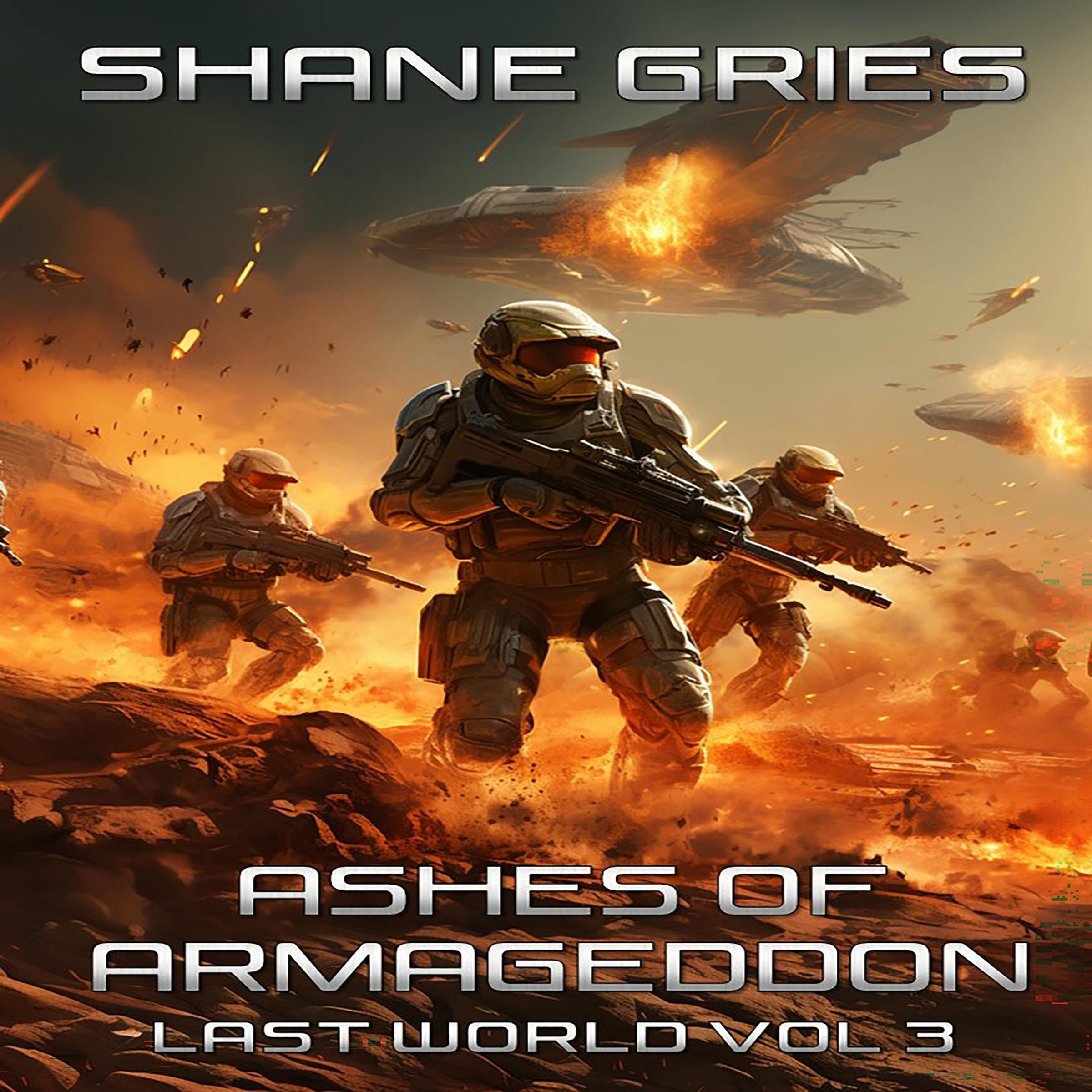 Cover art for Ashes of Armageddon