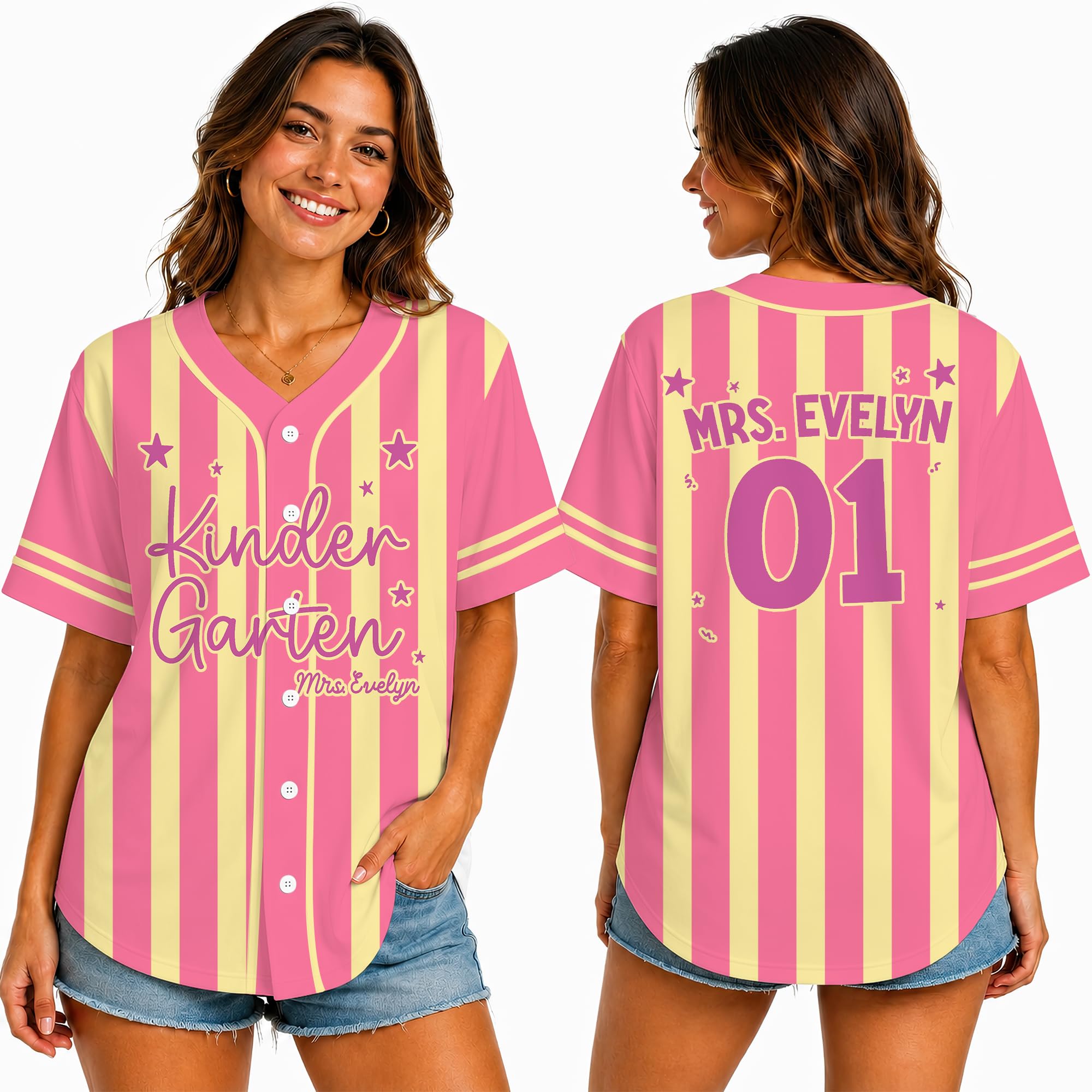 Teacher Jersey Personalized Teacher Shirts Back to School Outfits