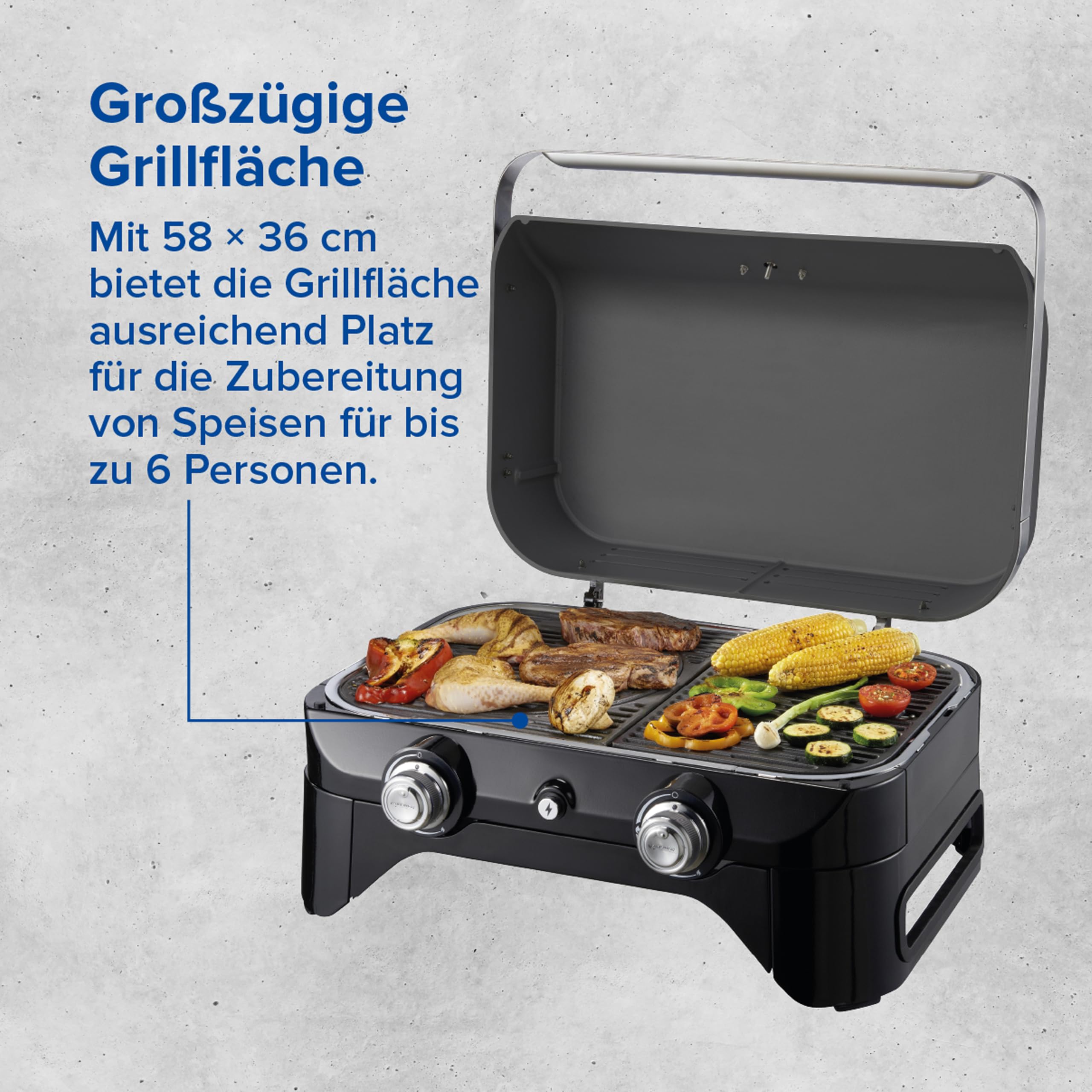 Campingaz Attitude 2100 LX Gas Tischgrill, Schwarz