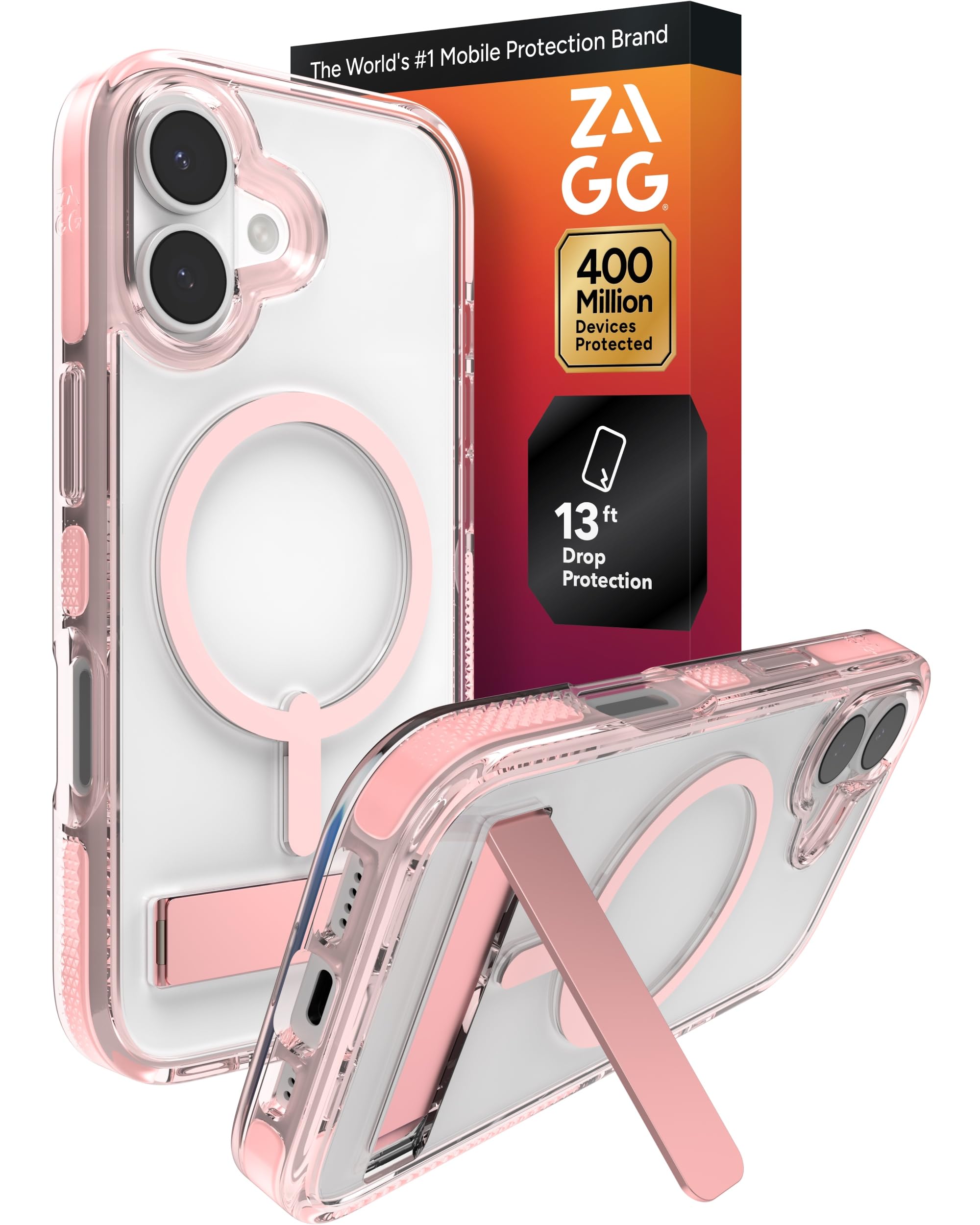 Amazon.com: ZAGG Santa Cruz Snap Case with Kickstand for iPhone 17