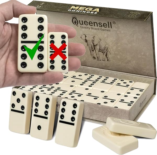 Mega Large 3-Inch Double 6