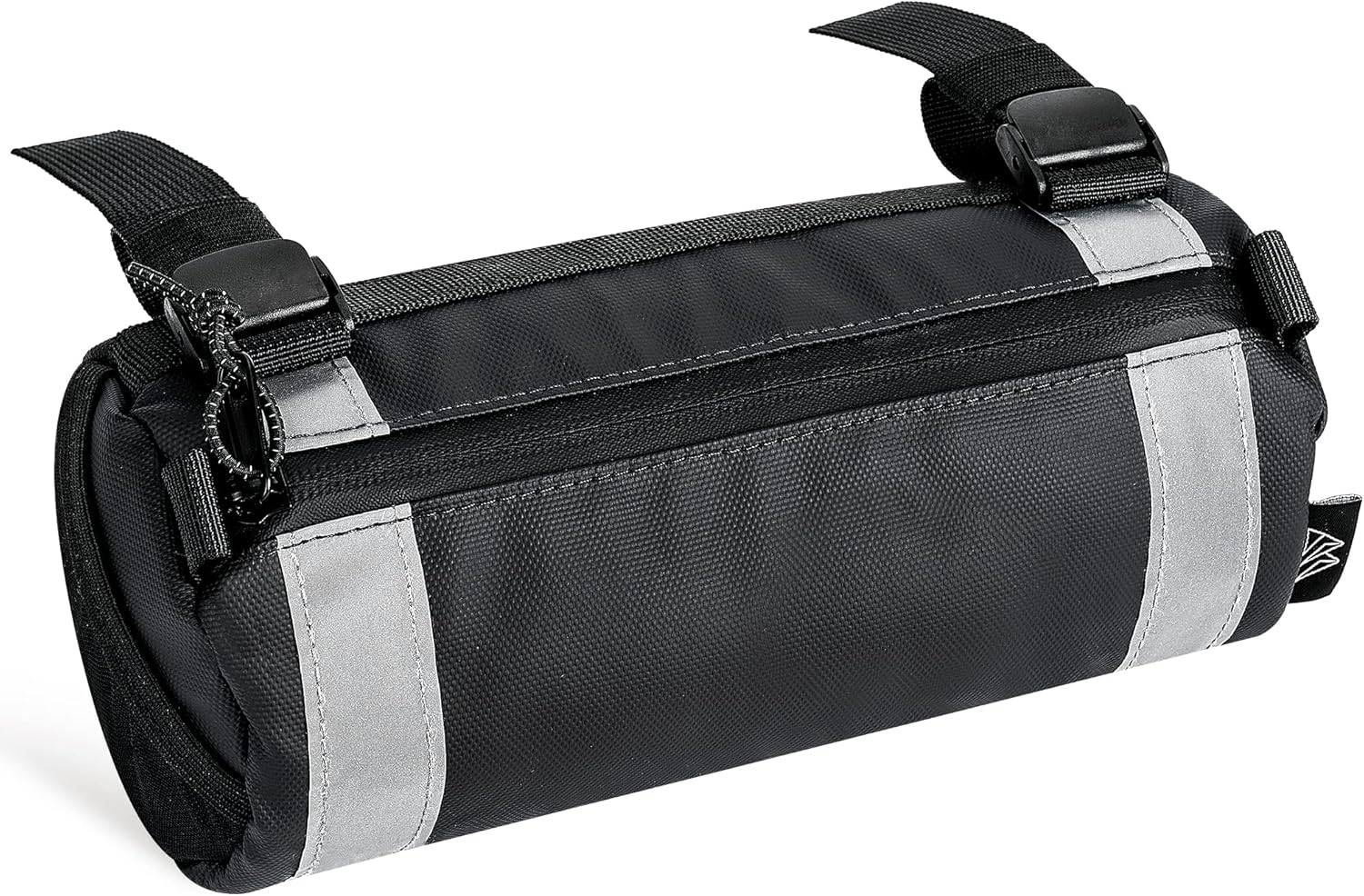 Altitude Brands Bike Handlebar Bag, Bike Bag, Bicycle Handlebar Bag, Bike Pouch, Bike Storage, Motorcycle Bag, Mountain Bike Storage, Front Frame Storage (Black)